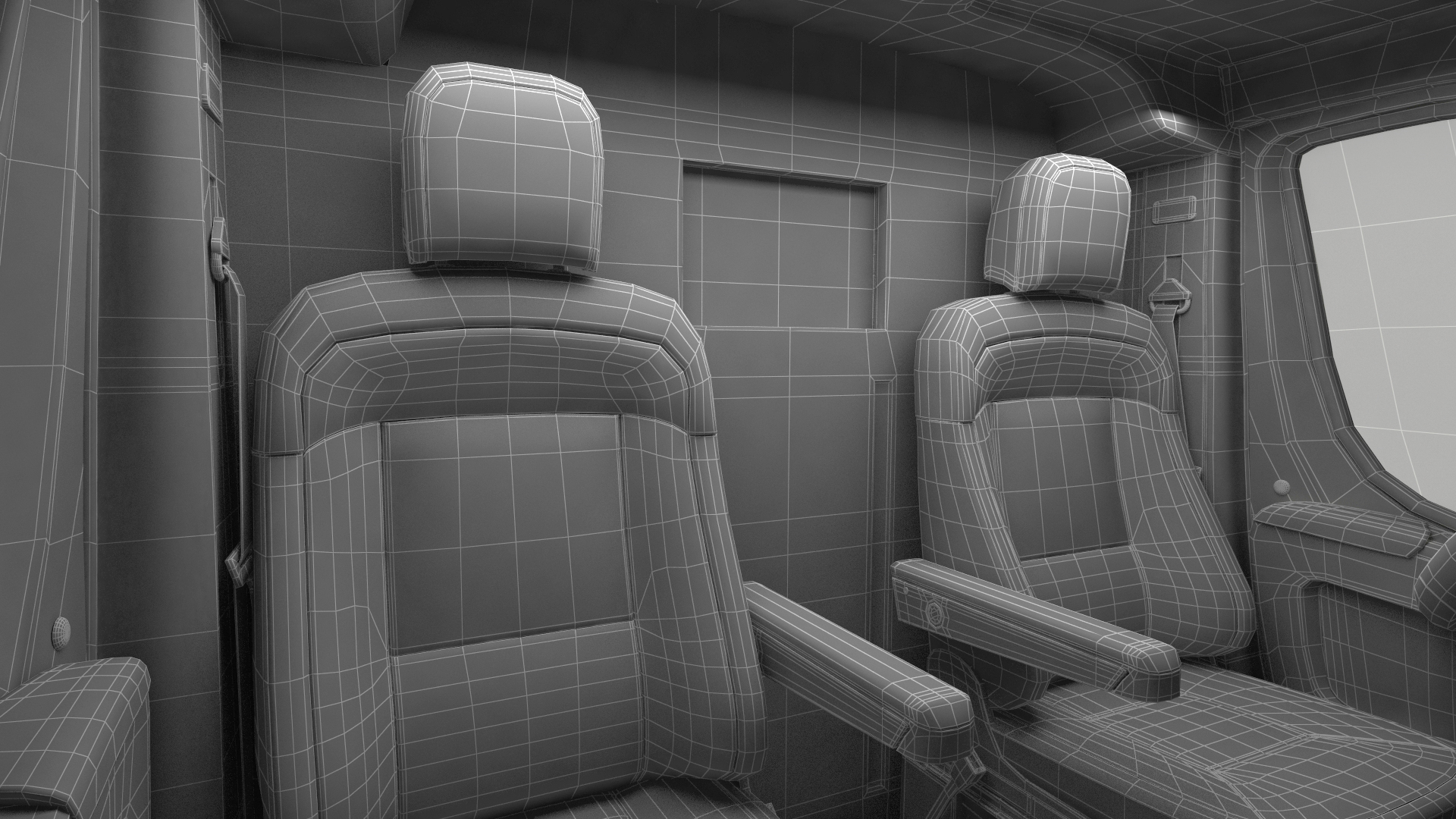 3D 2022 Commercial Van 136 Generic