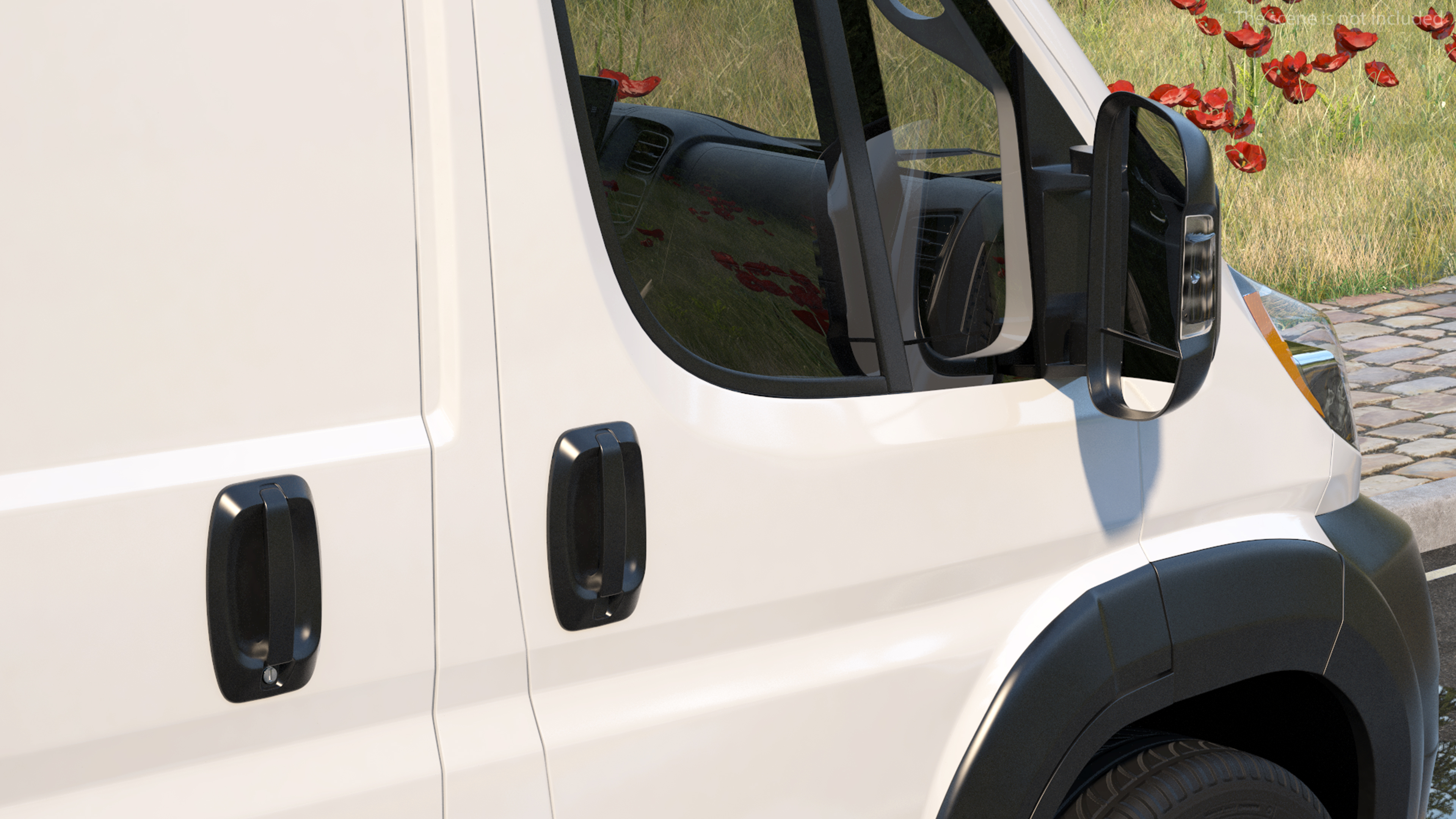 3D 2022 Commercial Van 136 Generic