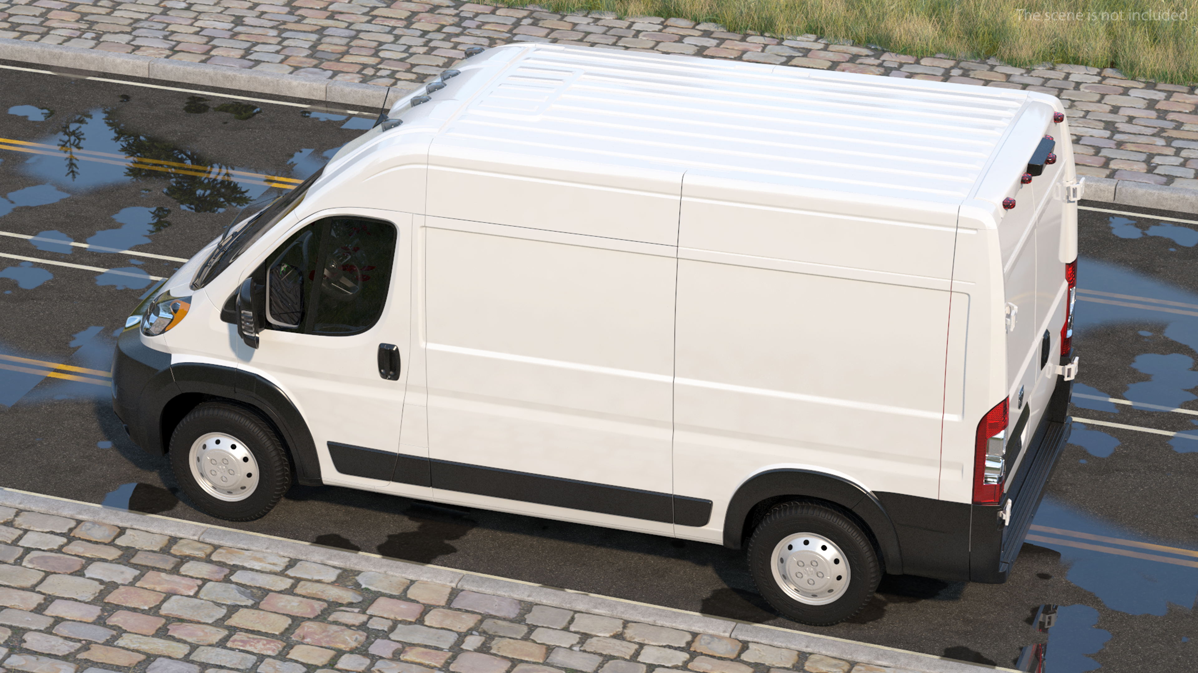 3D 2022 Commercial Van 136 Generic