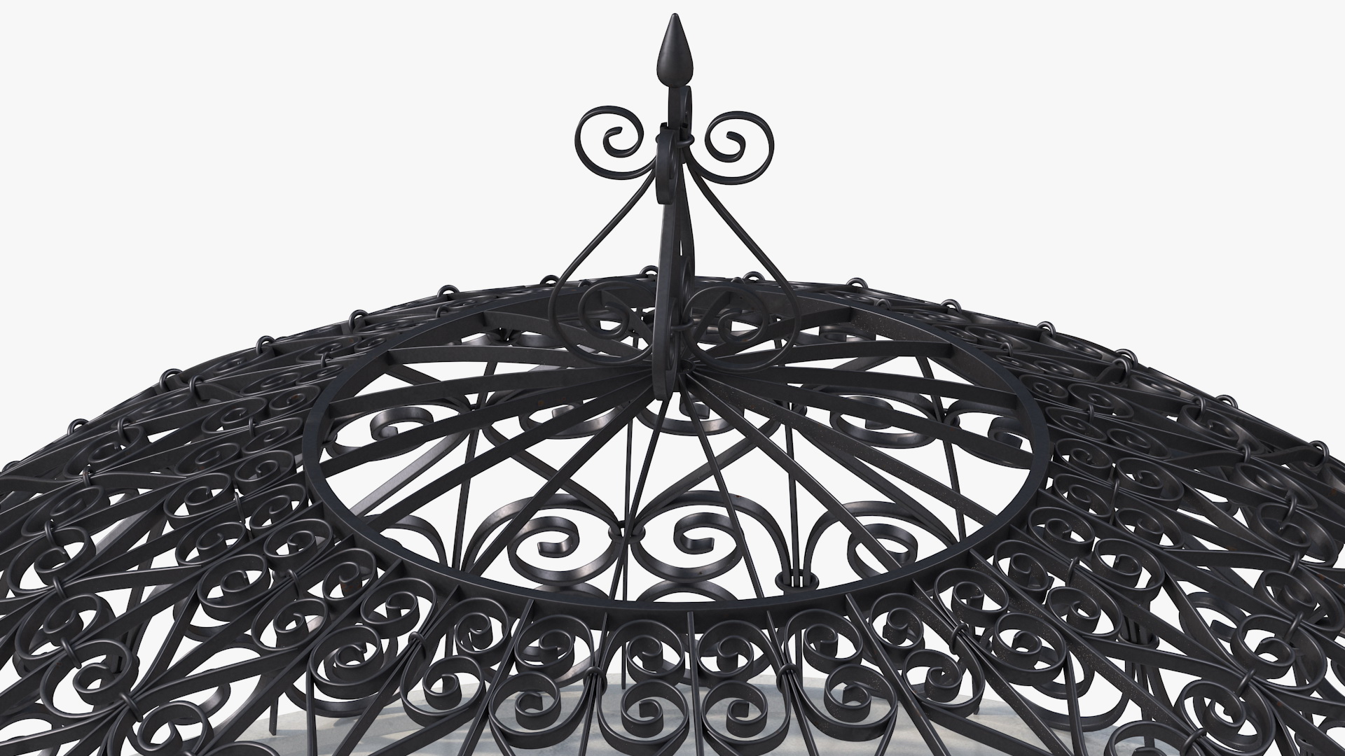 3D Marble Stone Garden Gazebo