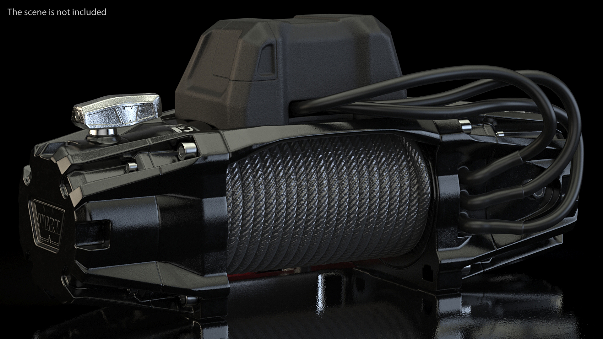 Electric Winch WARN VR EVO 10 3D model