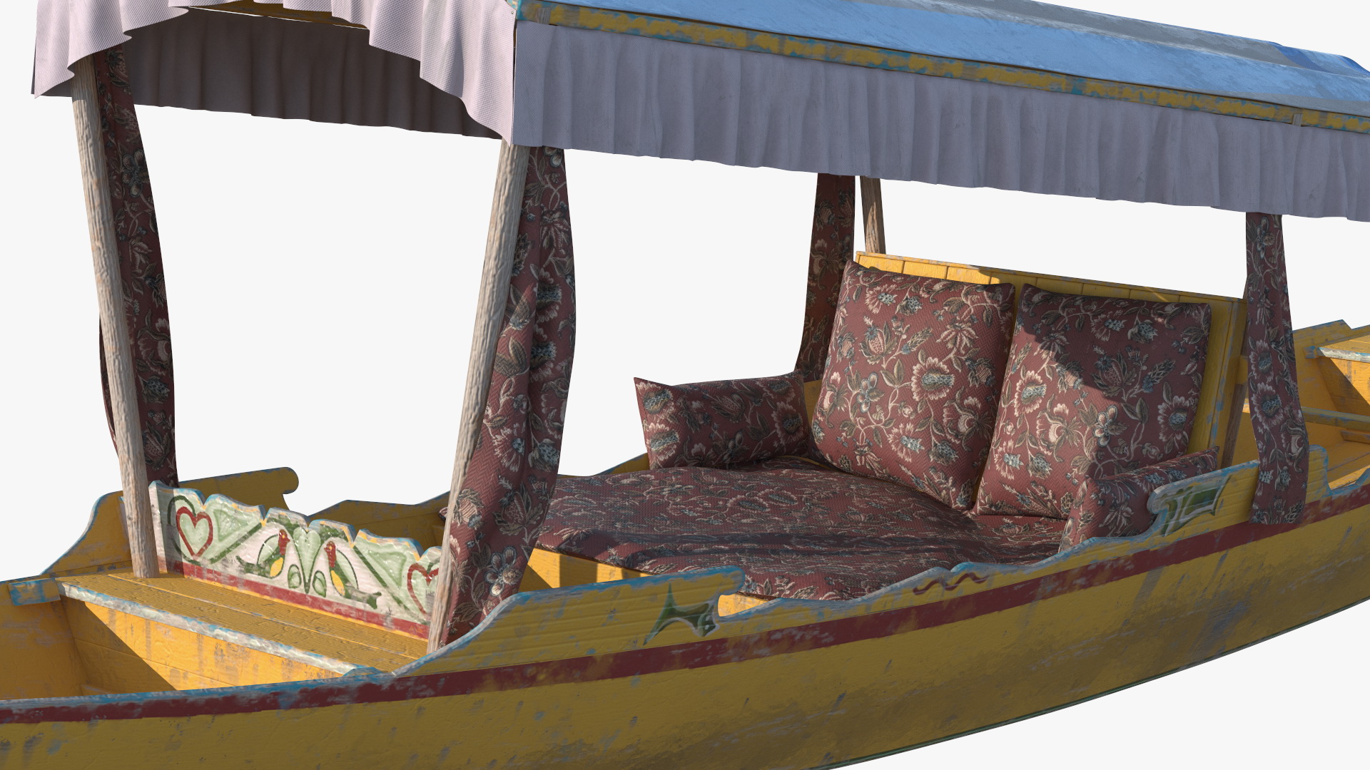 Shikara Serenity Yellow Old 3D