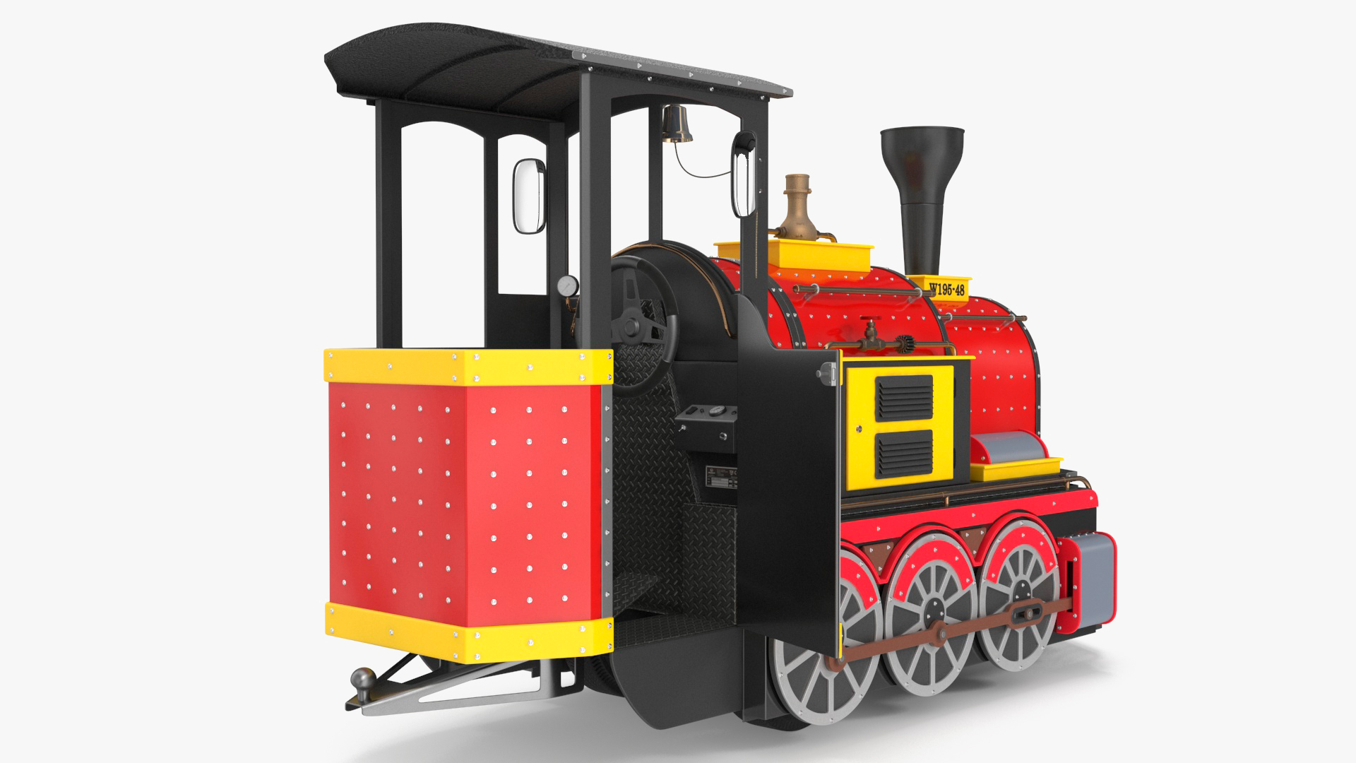 3D Wattman Mini Locomotive model