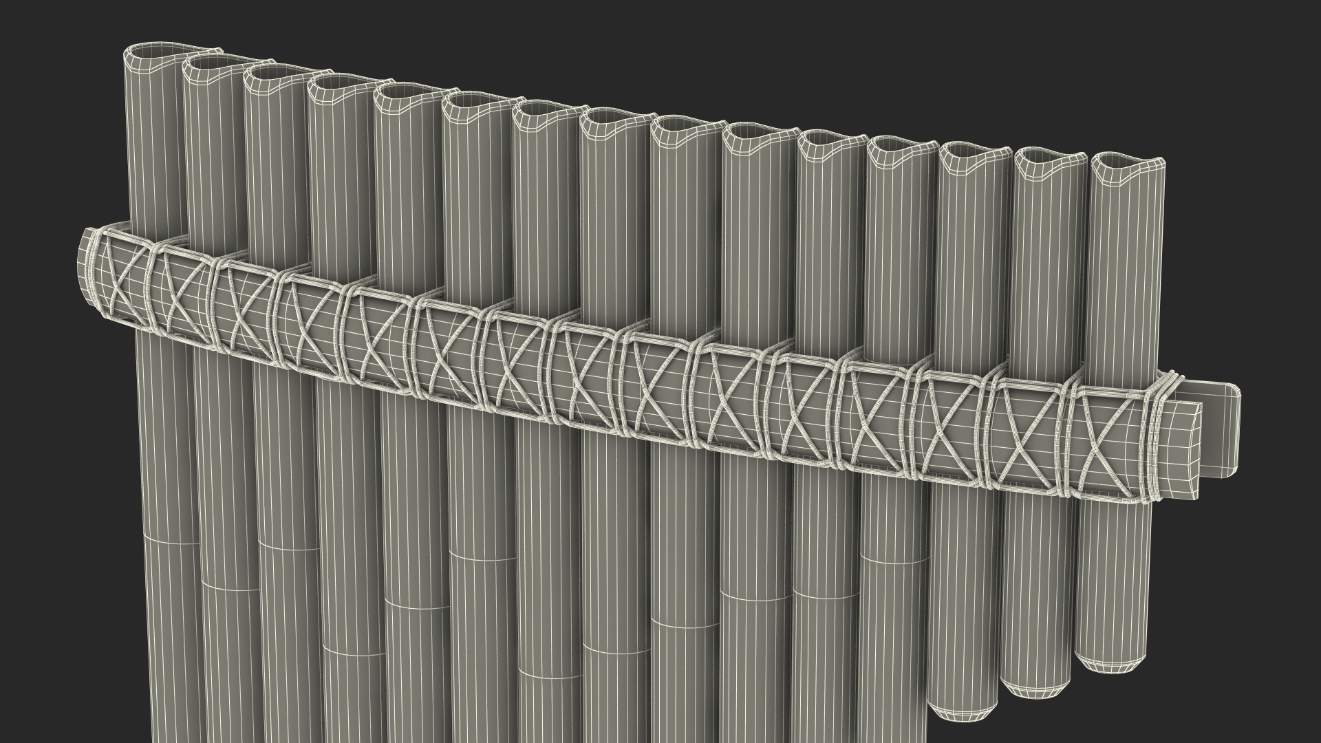 3D Musical Wind Instrument model