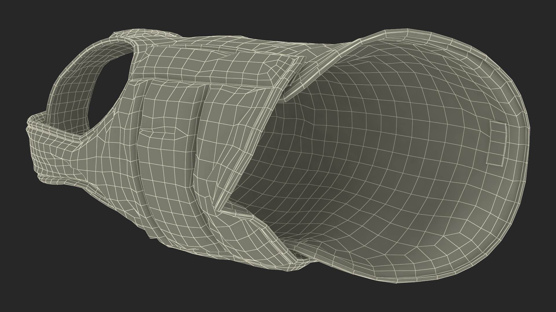 Dog Coat Camouflage 3D model
