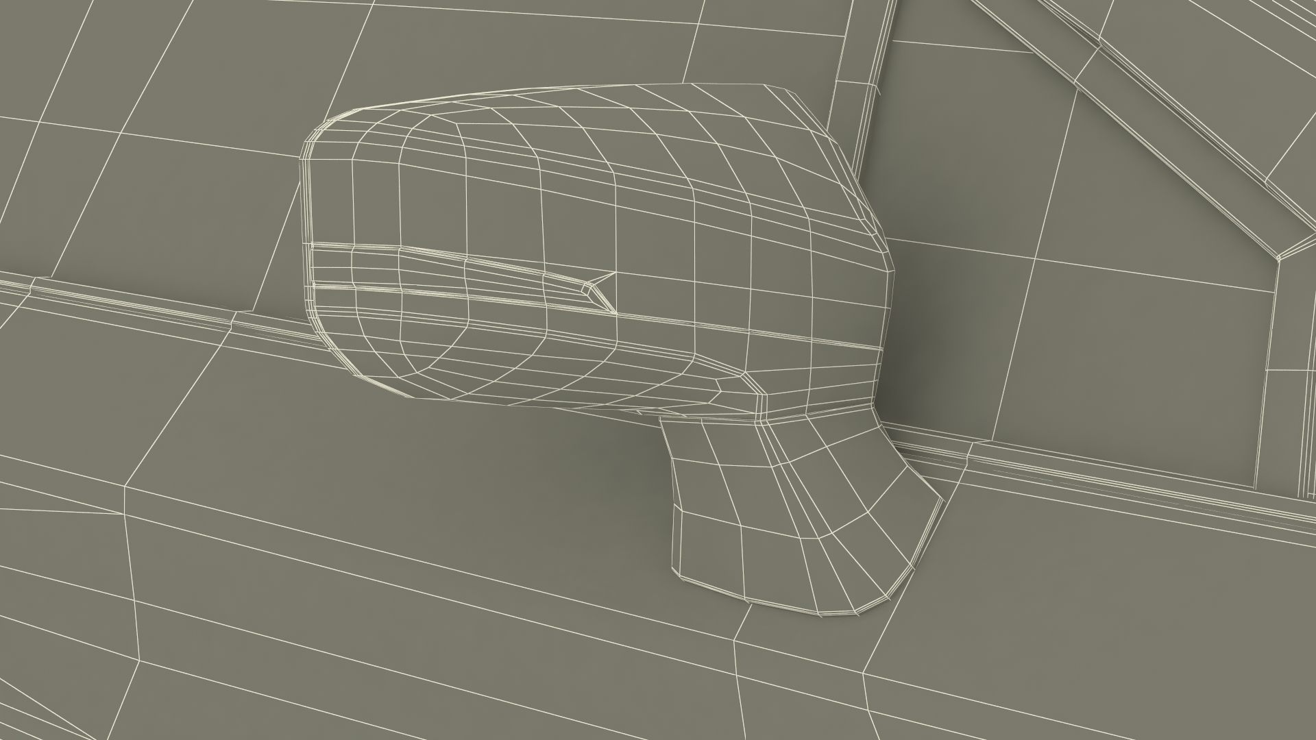 3D Compact Hybrid Crossover White Rigged for Cinema 4D