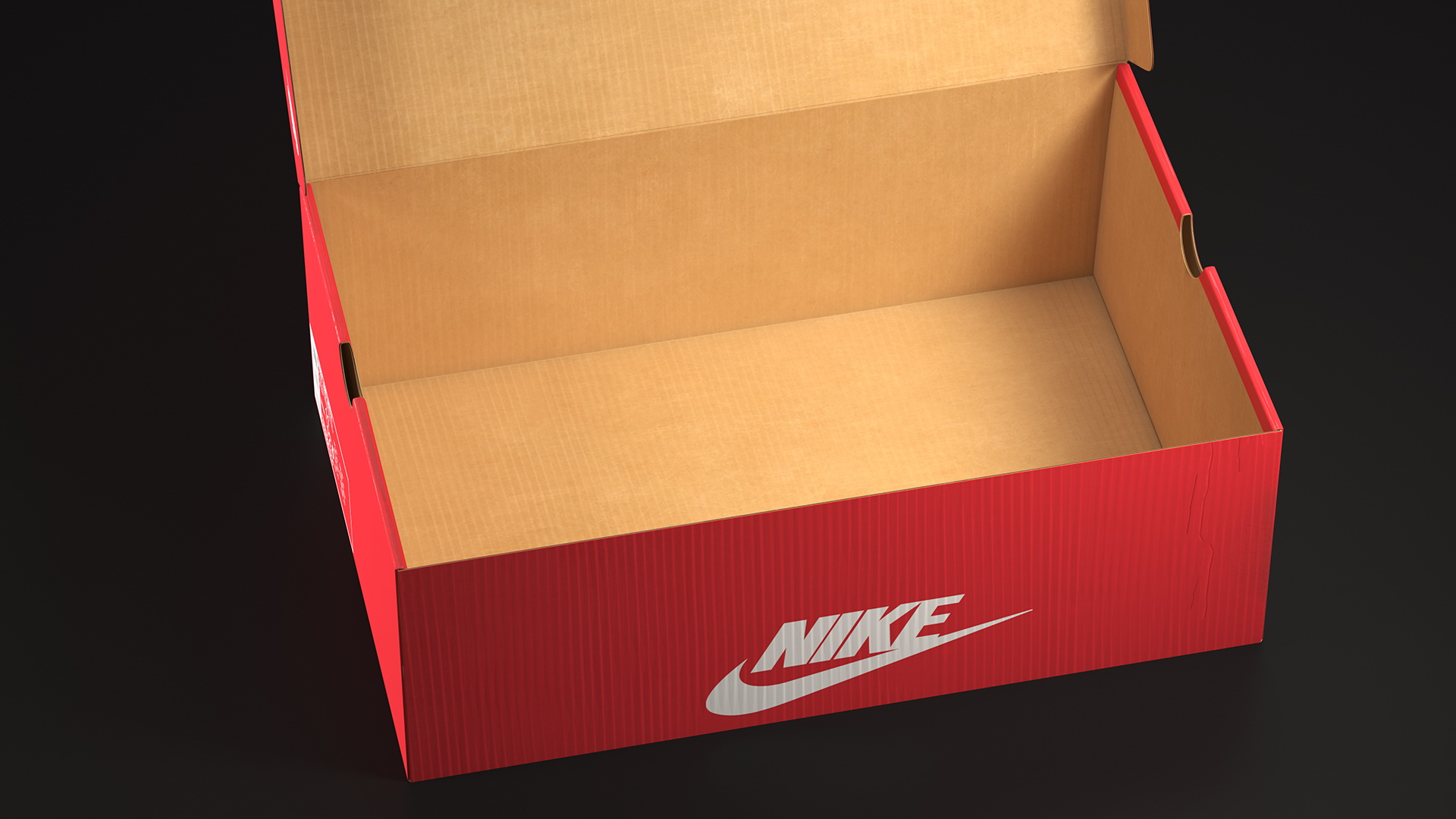 3D Nike Shoe Box Open model