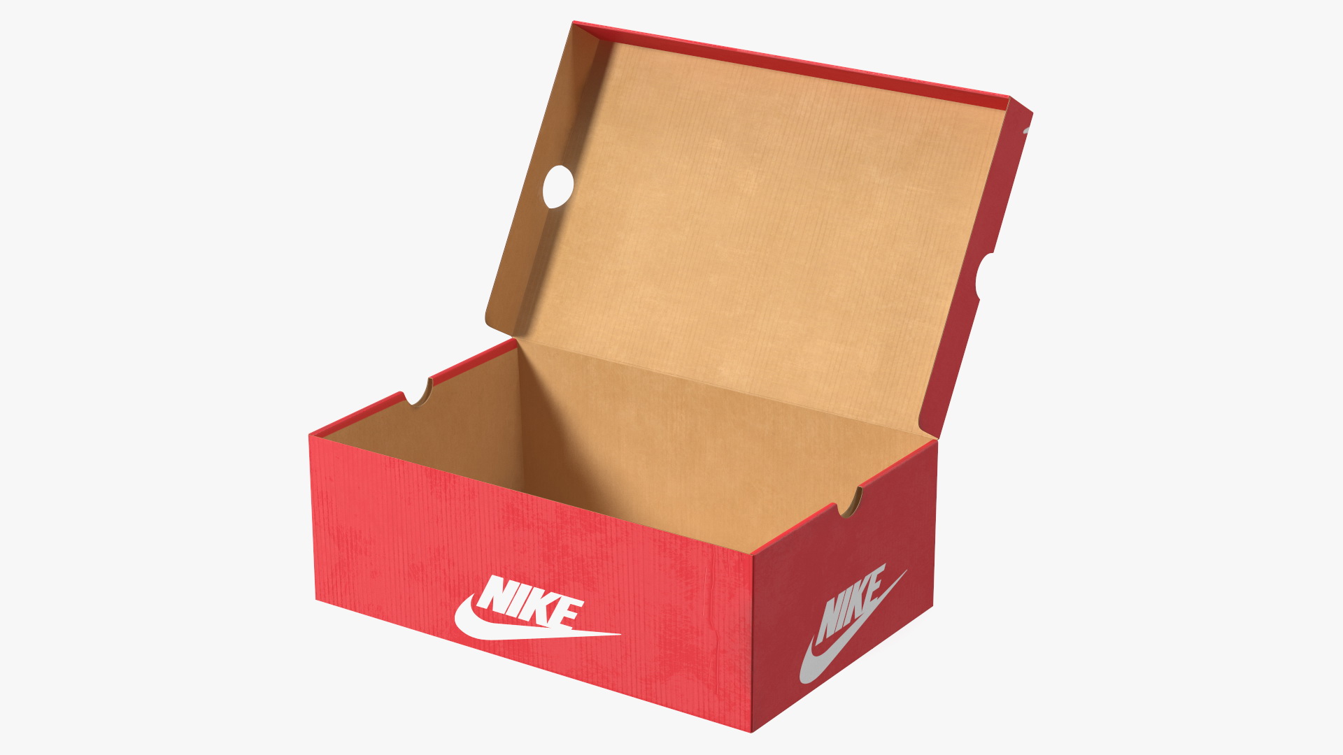 3D Nike Shoe Box Open model
