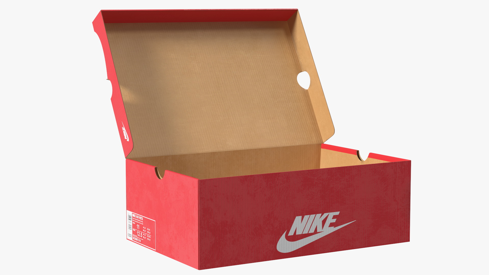 3D Nike Shoe Box Open model