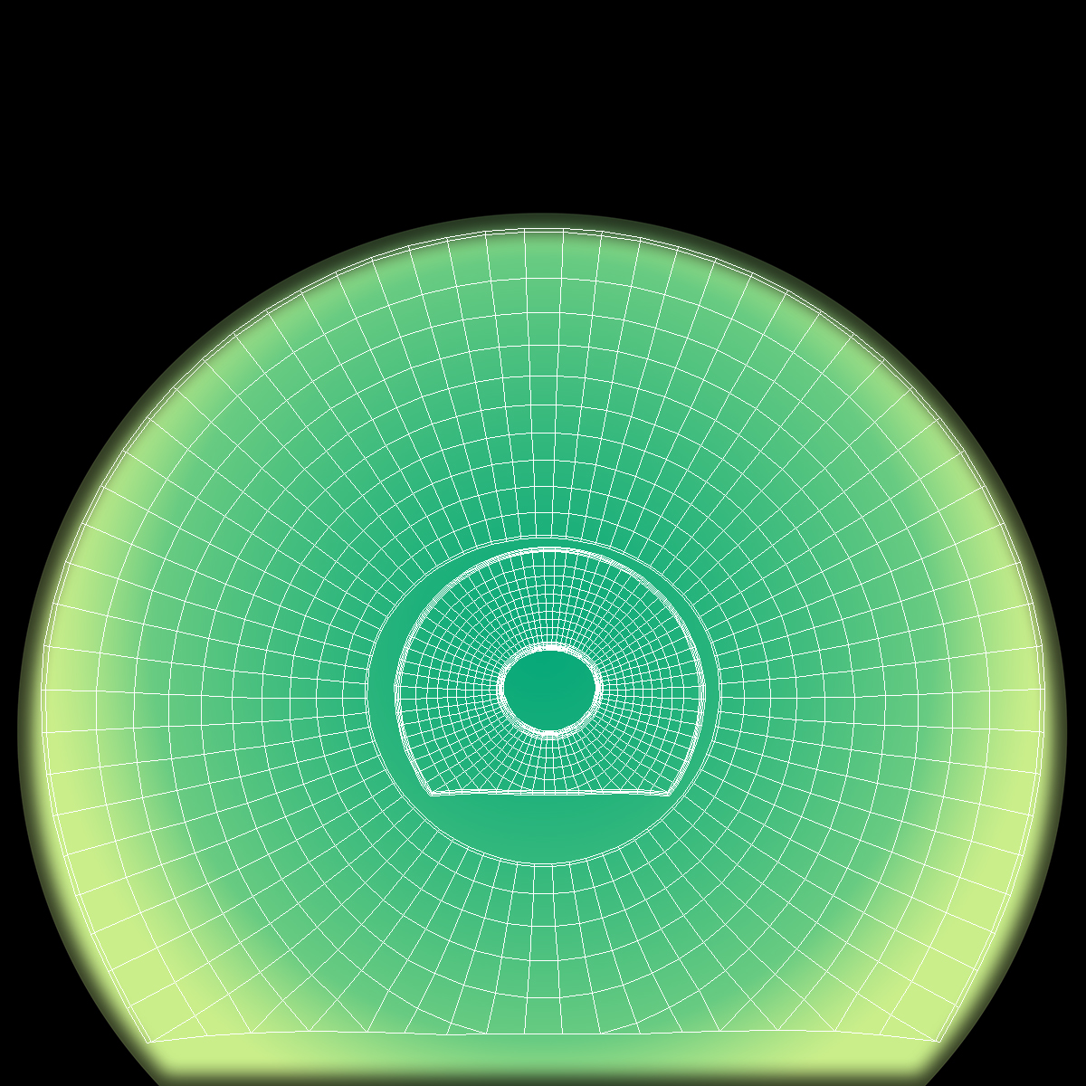 Wireless Bluetooth Phaze Clock Radio iHome iBT29 Green 3D model