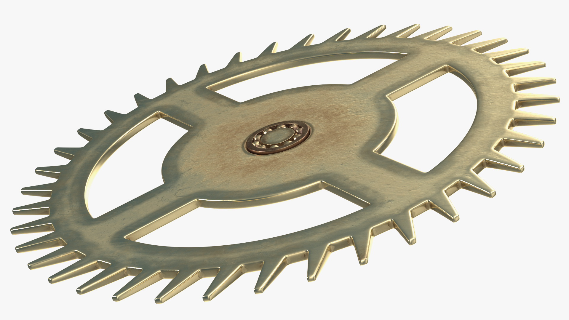 Clock Cog 3D model