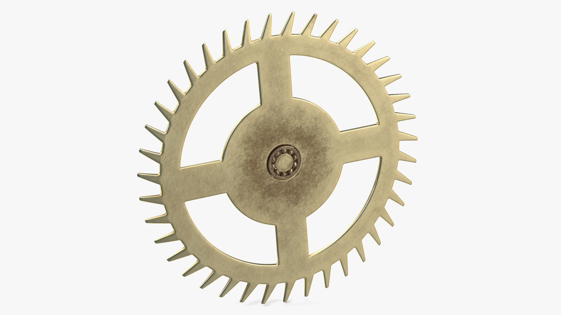 Clock Cog 3D model