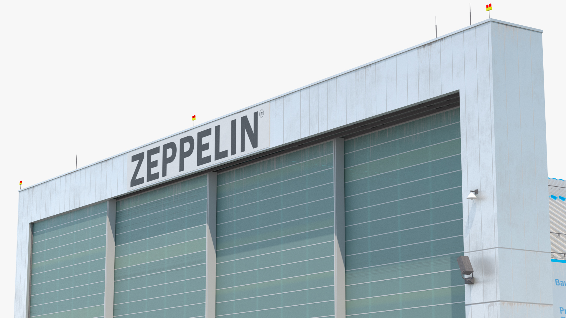 3D Friedrichshafen Zeppelin Hangar