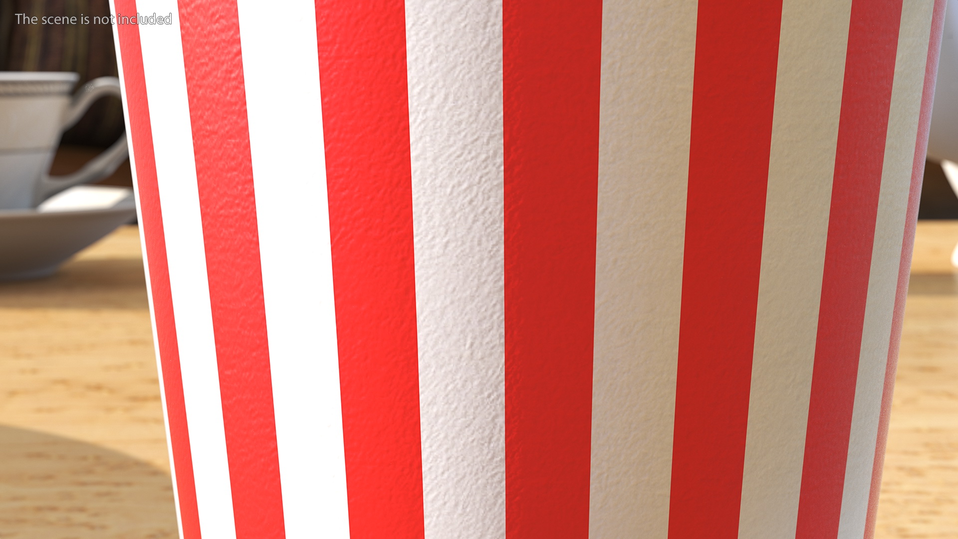Striped Drink Cup 3D