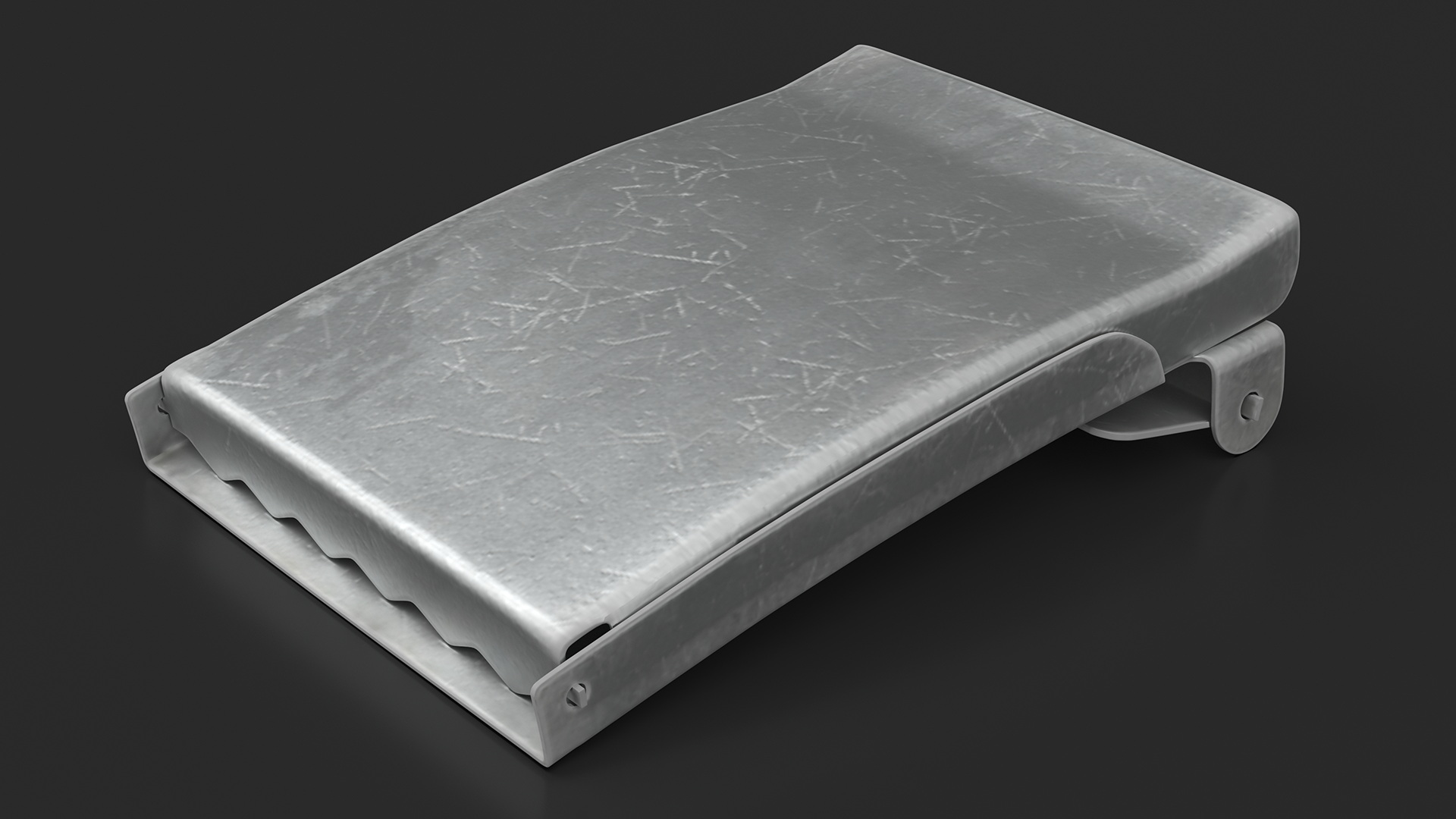 3D Used Military Belt model
