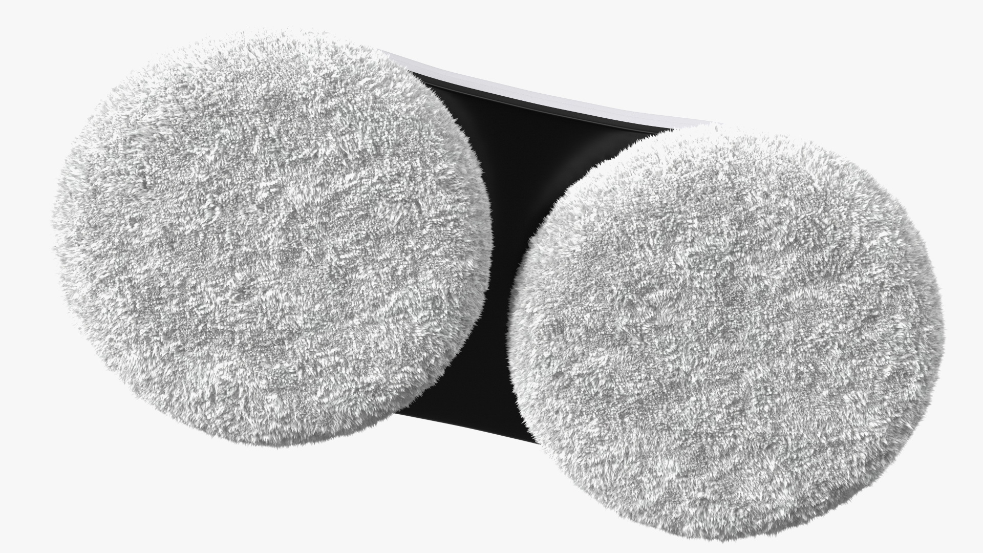 Robot Window Cleaner Gladwell White Fur 3D model
