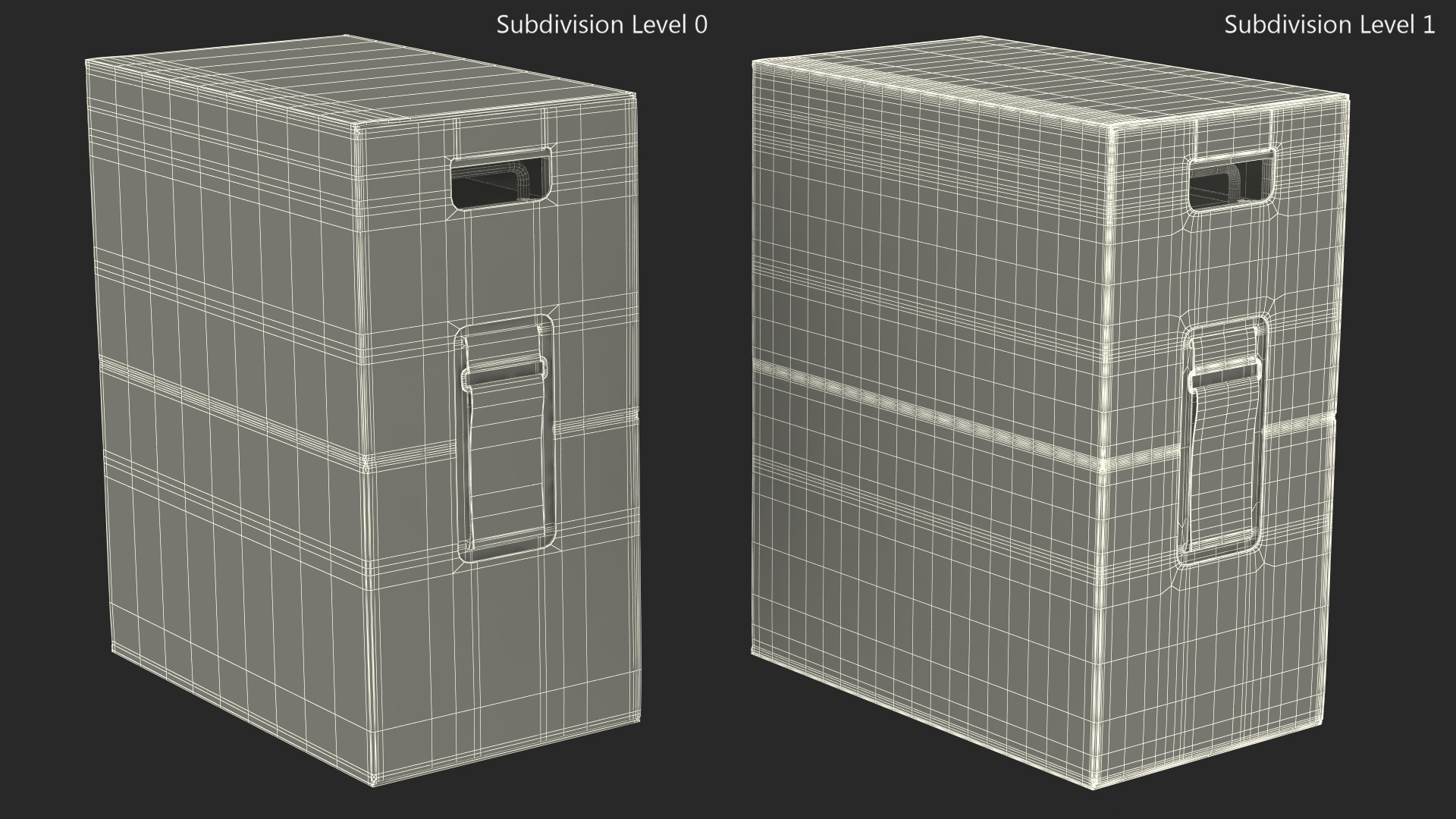 3D model Laptop Box