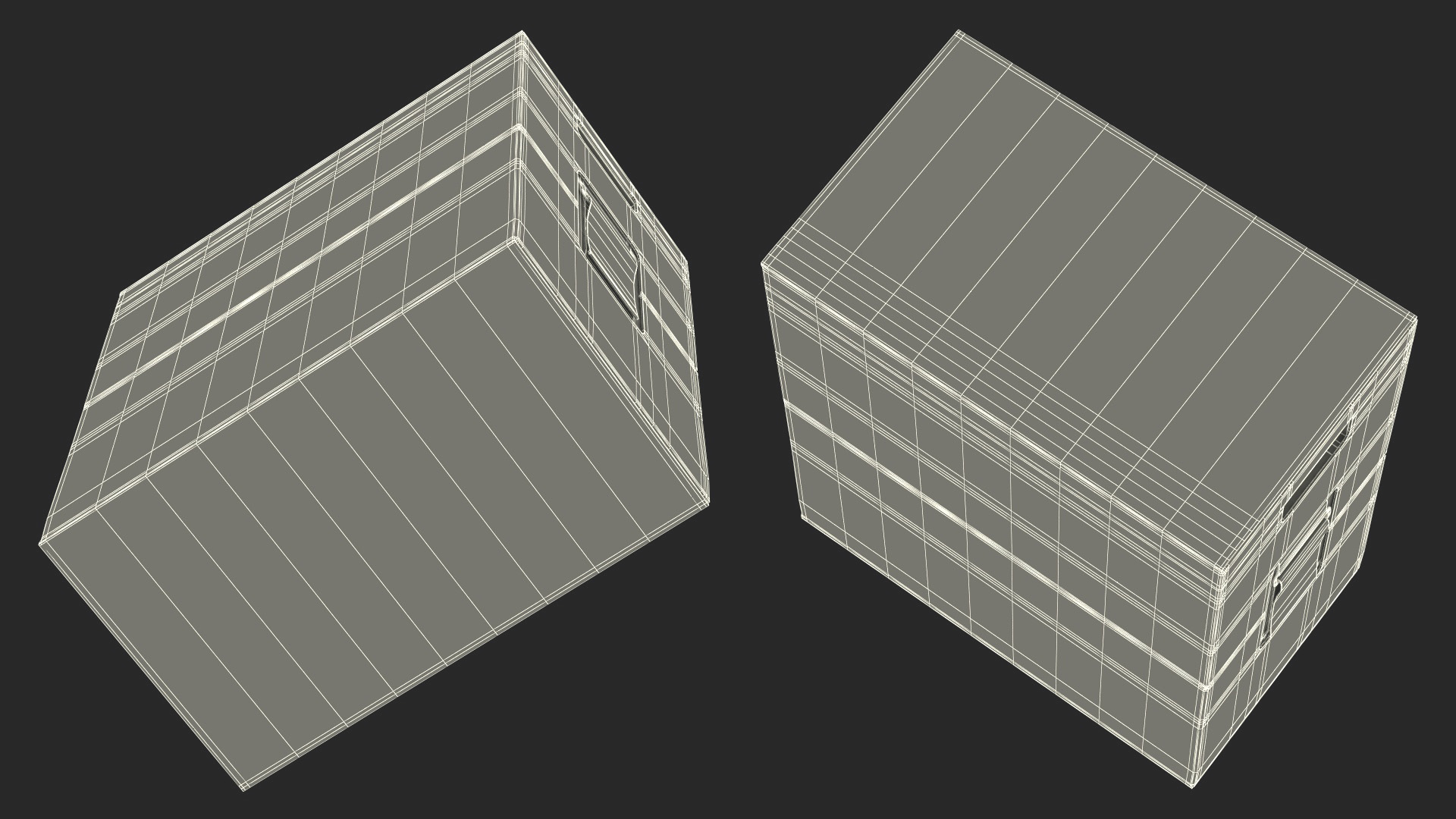 3D model Laptop Box
