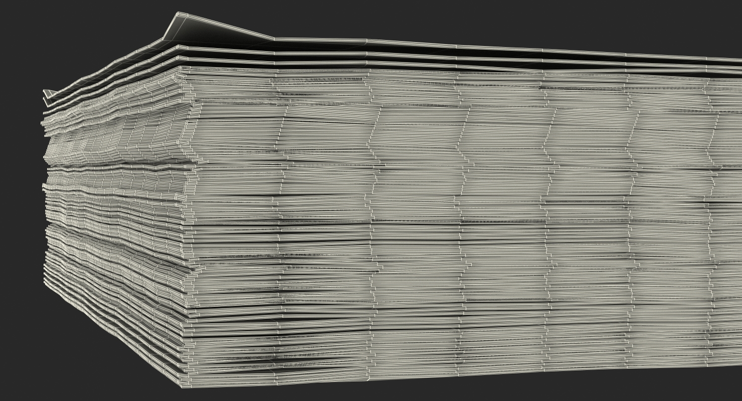 3D 100 Dollar Bills Pack