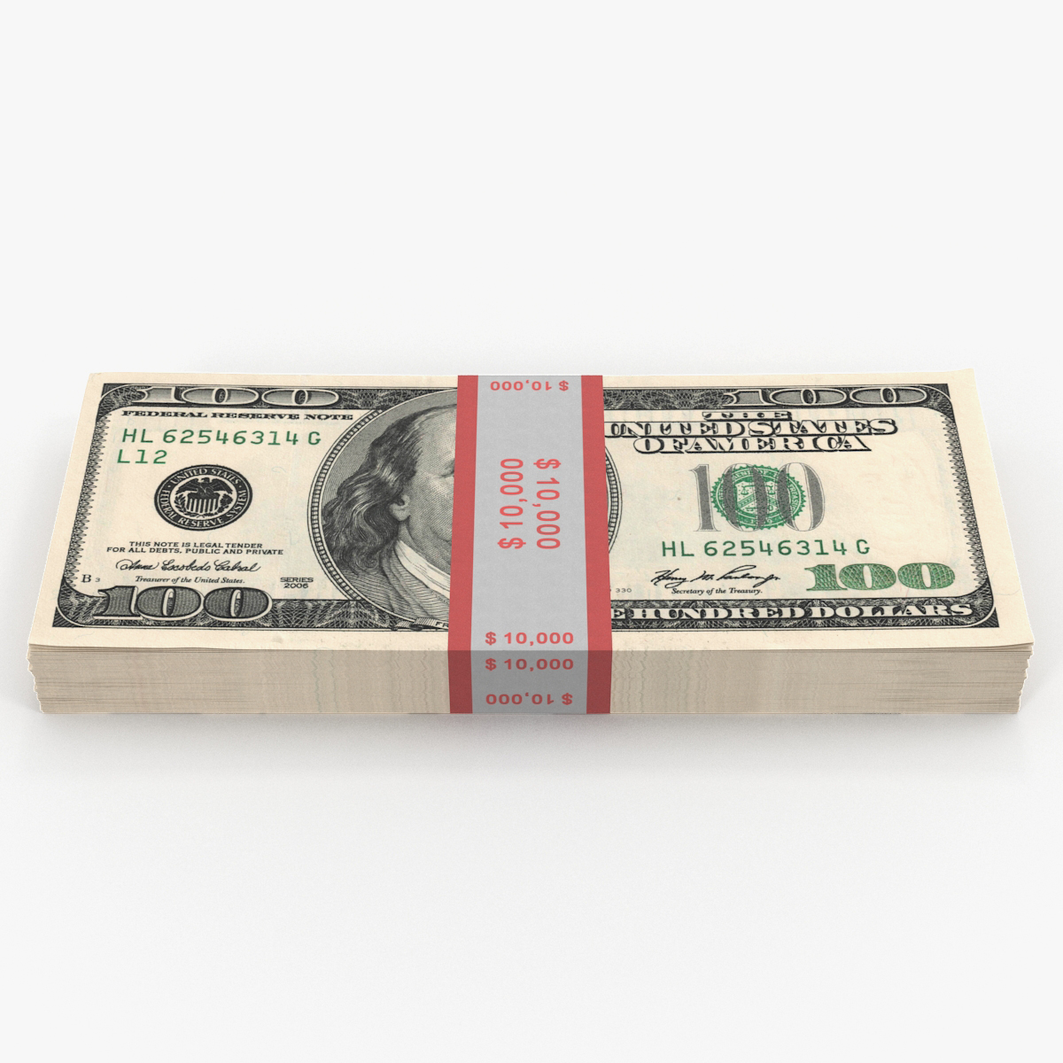 100 Dollar Bills Pack, view 3