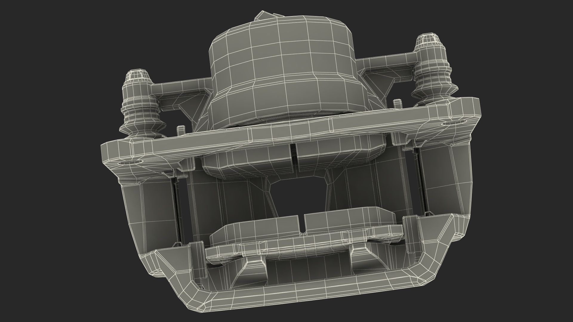3D A-Premium Brake Caliper Pads model