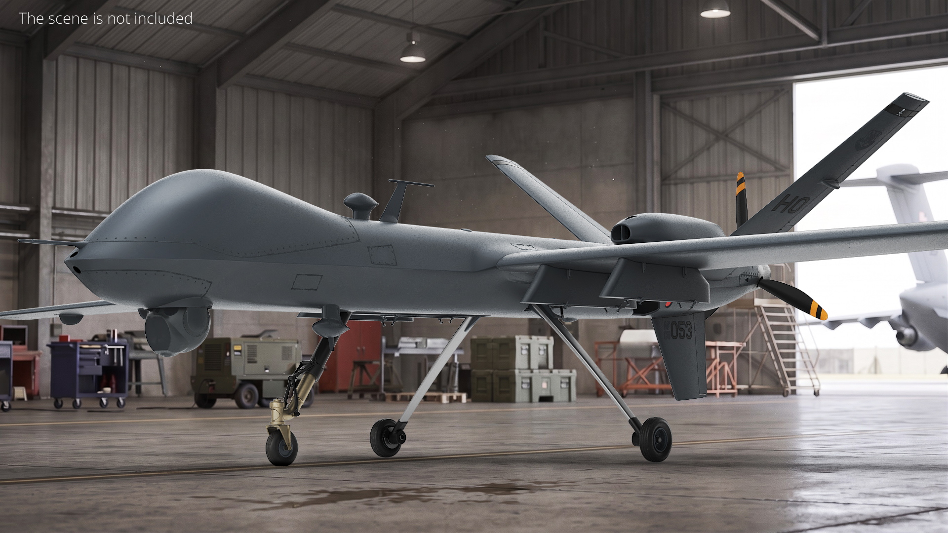 Tactical Reconnaissance Military Drone, view 8