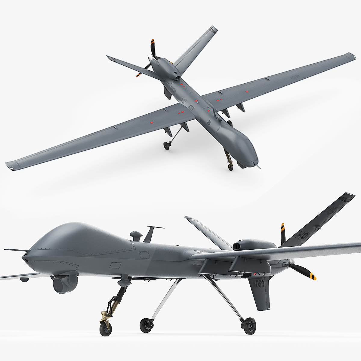 Tactical Reconnaissance Military Drone, view 6