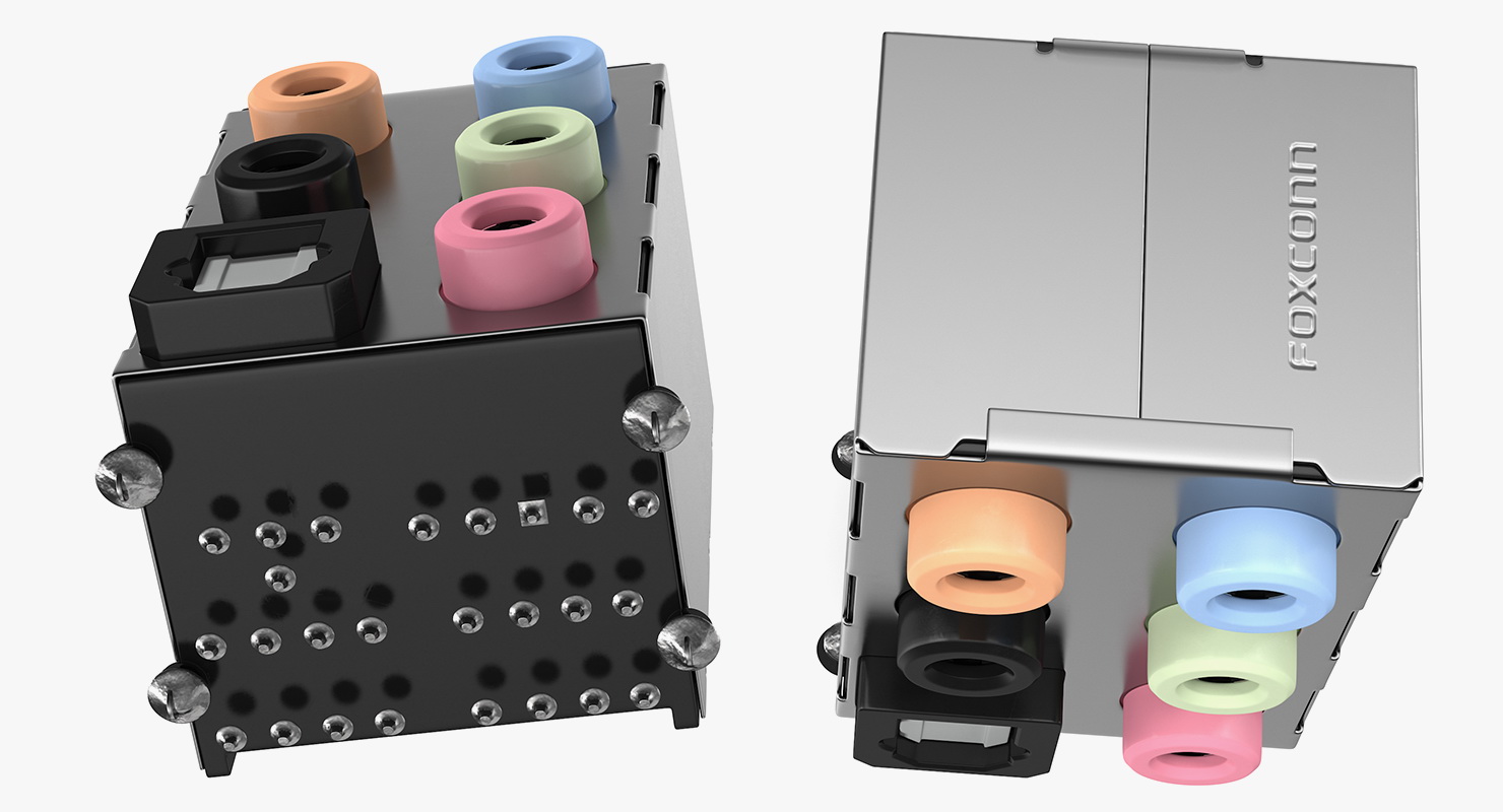 3D model AUDIO Connector
