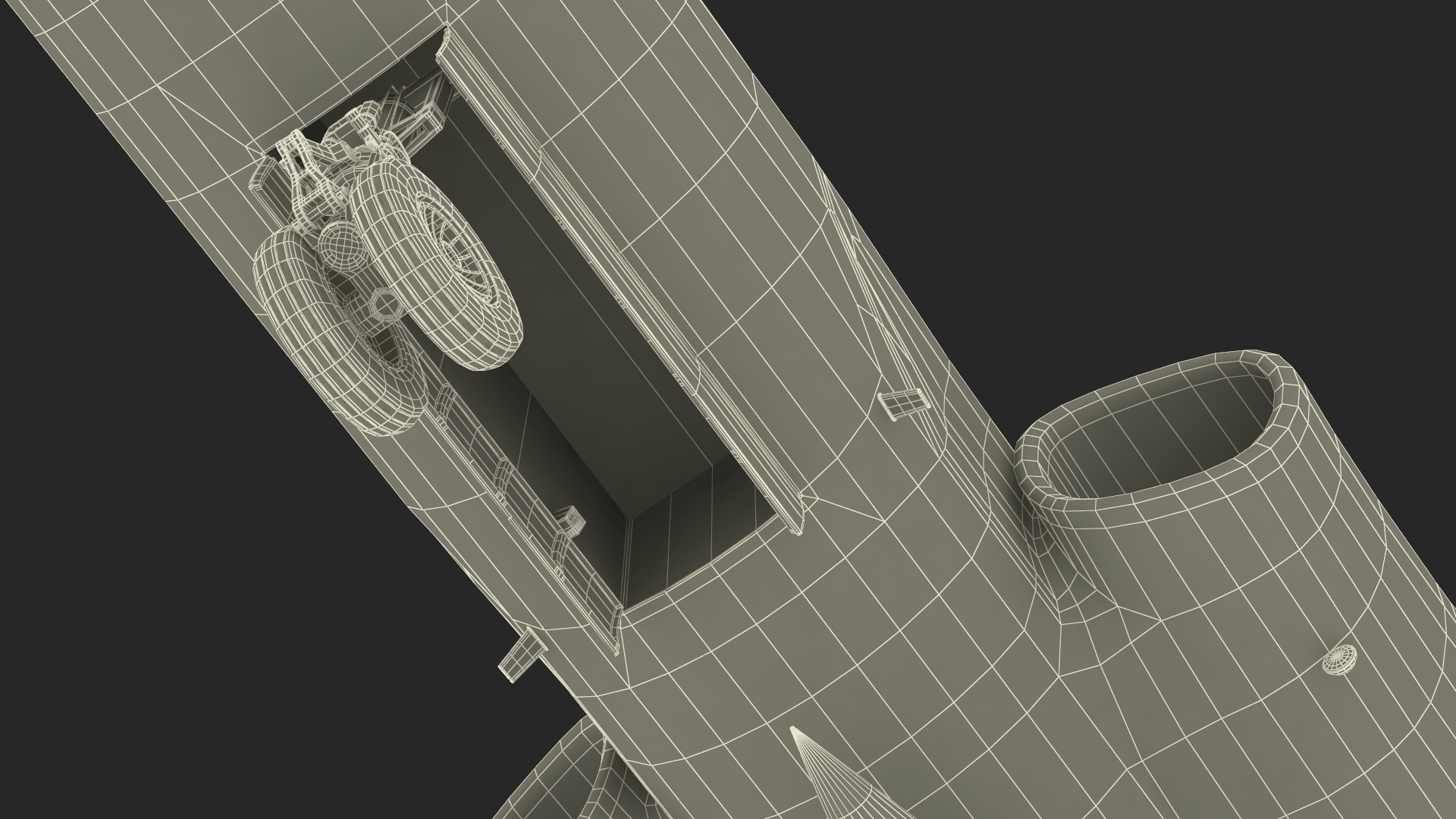 3D Xian H-6 China Strategic Bomber with Strategic Strike Weapon Rigged for Cinema 4D