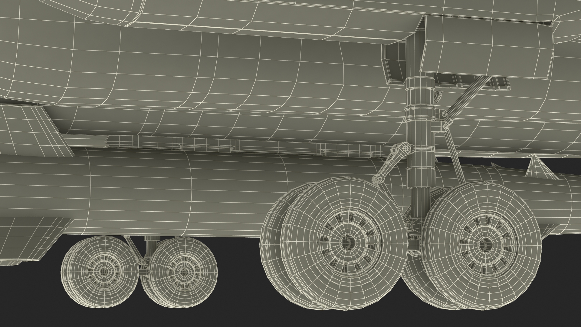 3D Xian H-6 China Strategic Bomber with Strategic Strike Weapon Rigged for Cinema 4D