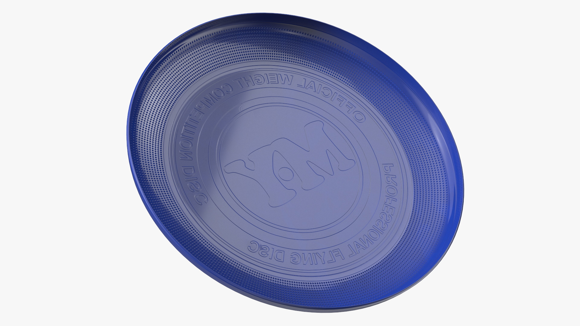 3D model Professional Frisbee Disc Blue