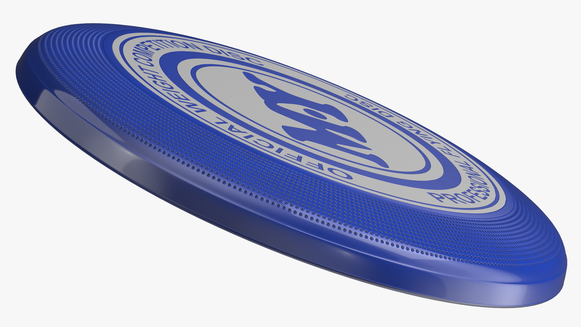 3D model Professional Frisbee Disc Blue