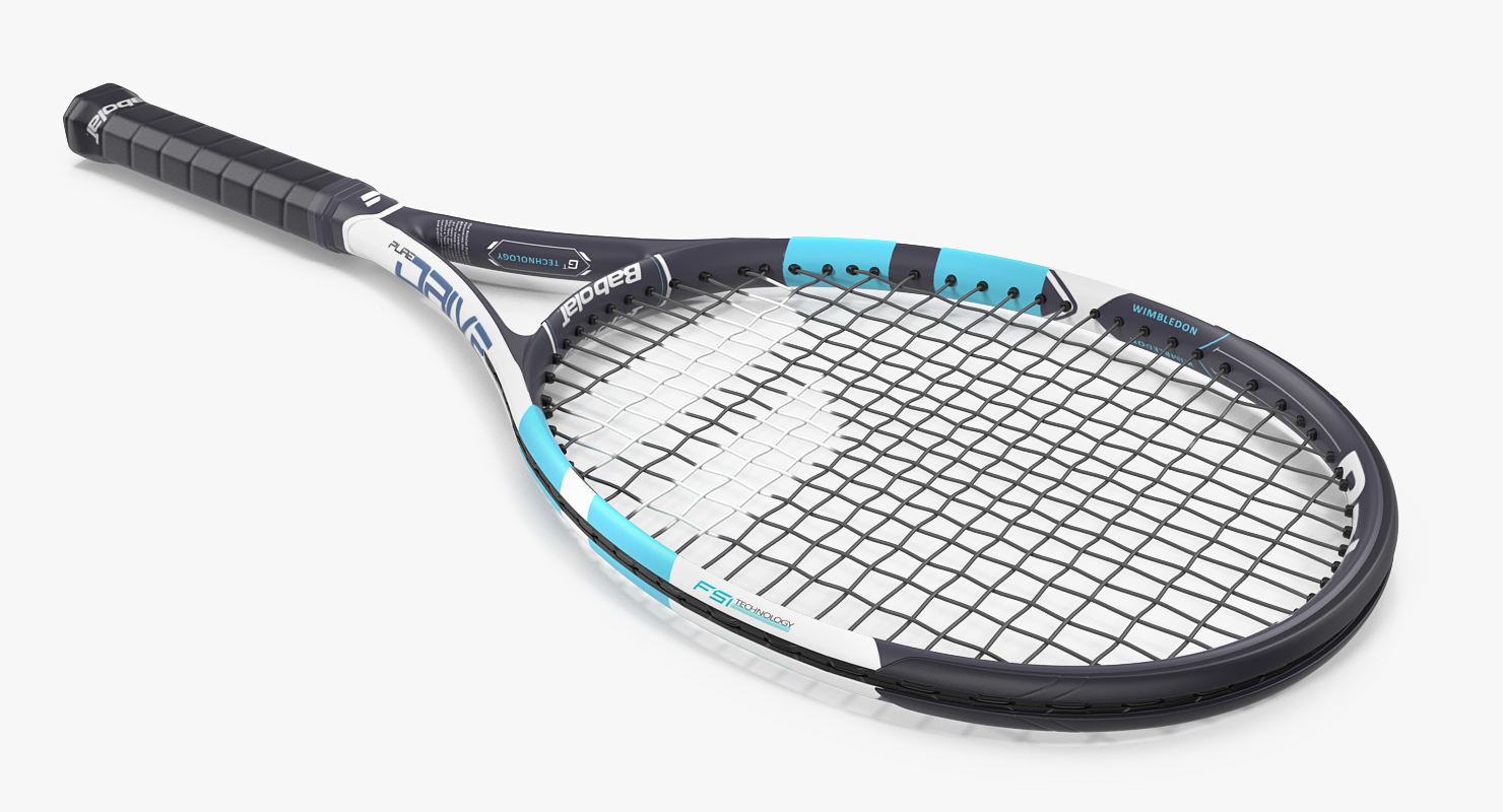 3D Tennis Racquet BABOLAT Pure Drive model