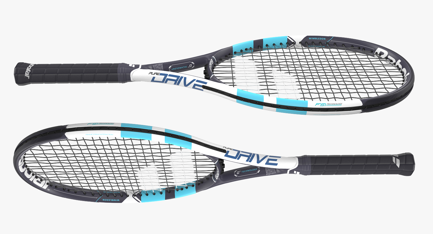 3D Tennis Racquet BABOLAT Pure Drive model