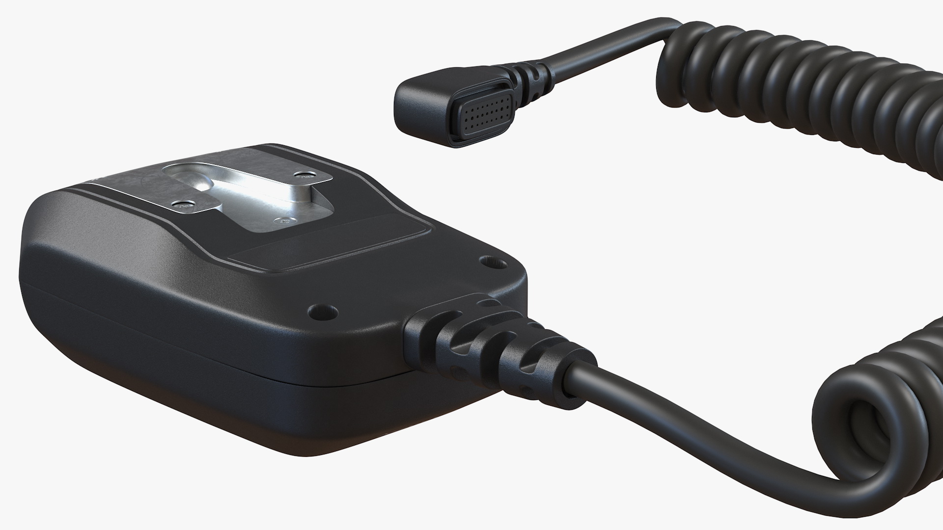 3D model Garmin Marine Radio Fist Microphone