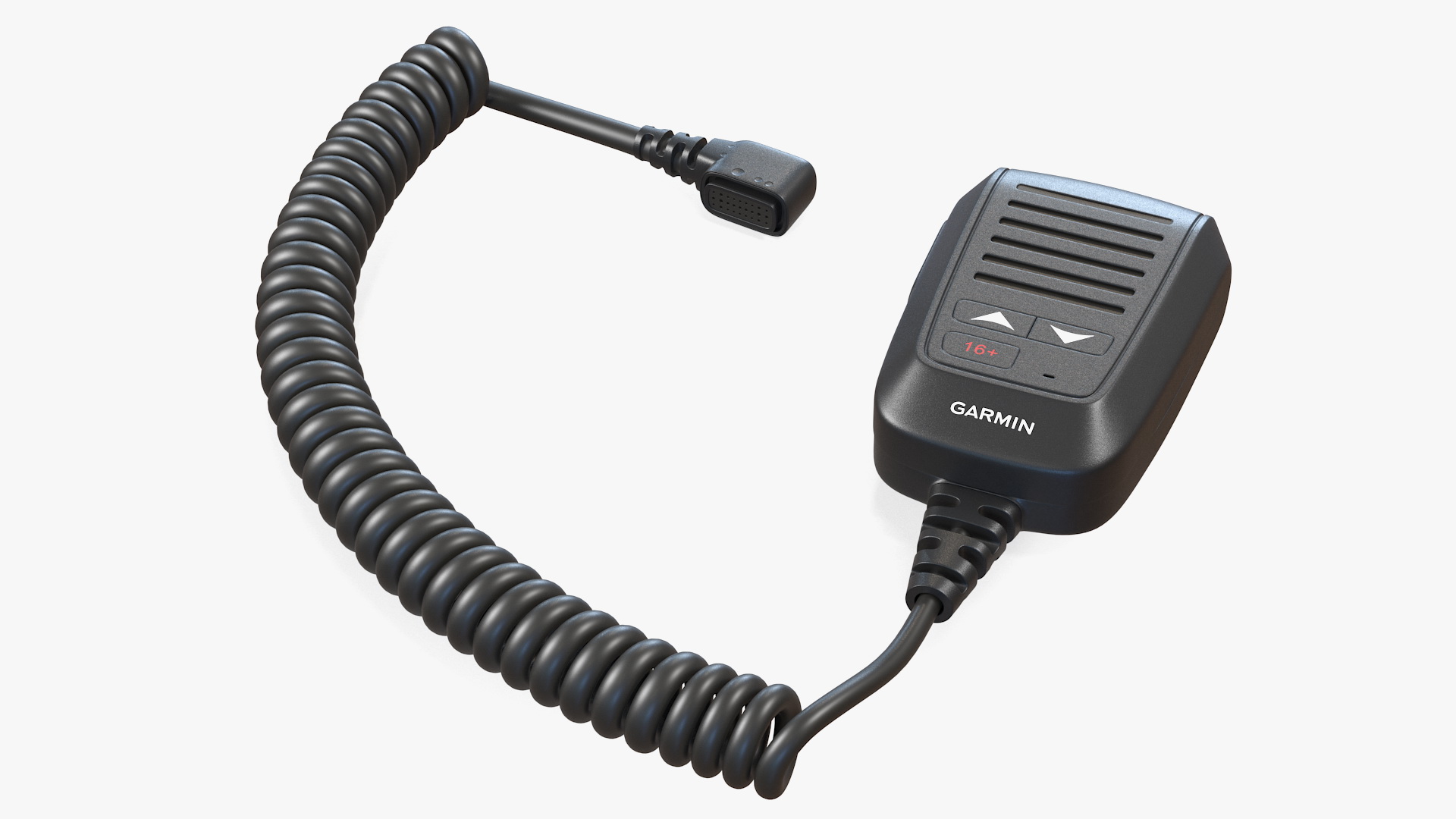 3D model Garmin Marine Radio Fist Microphone