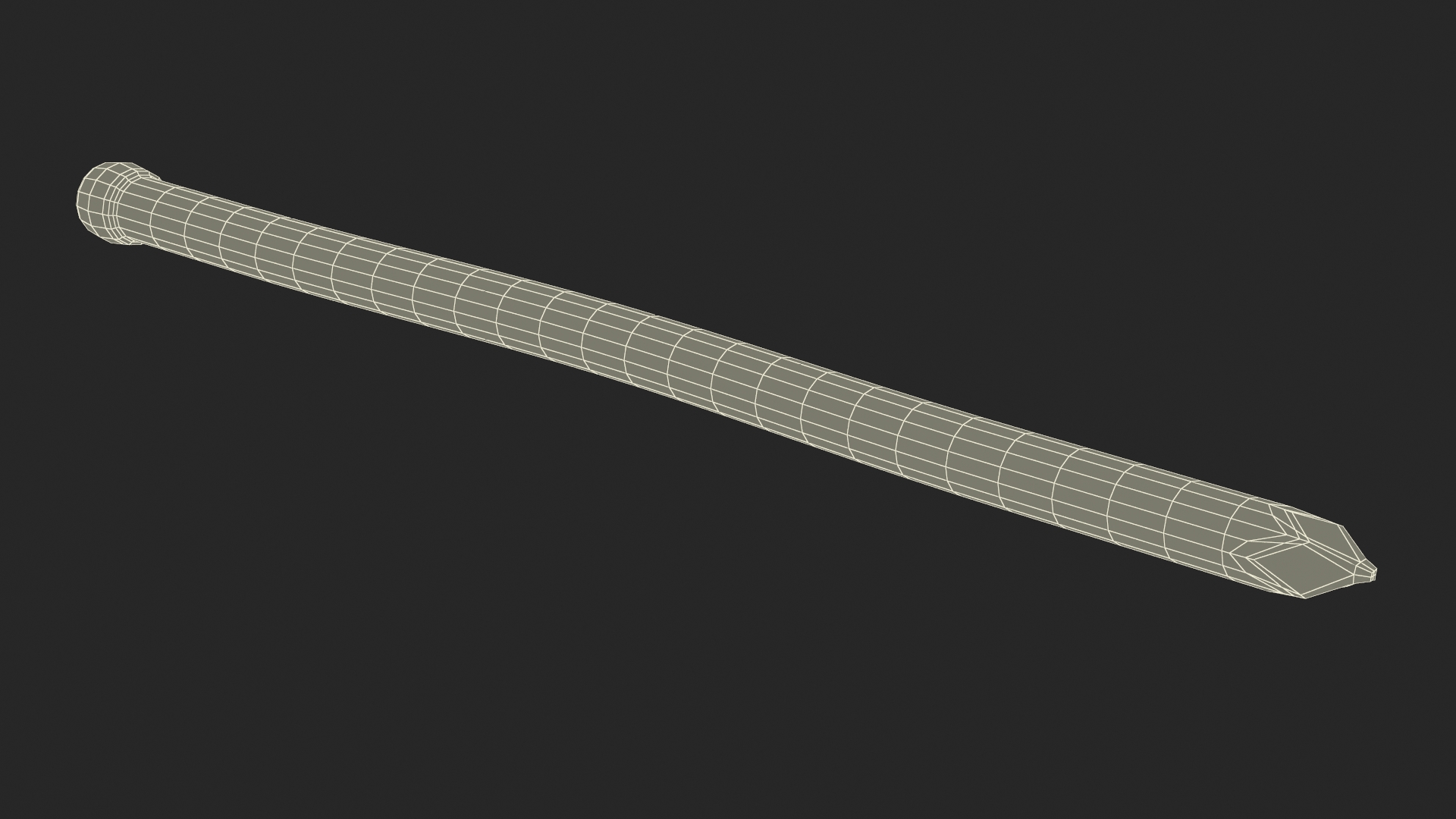 Finishing Nails Old 3D model