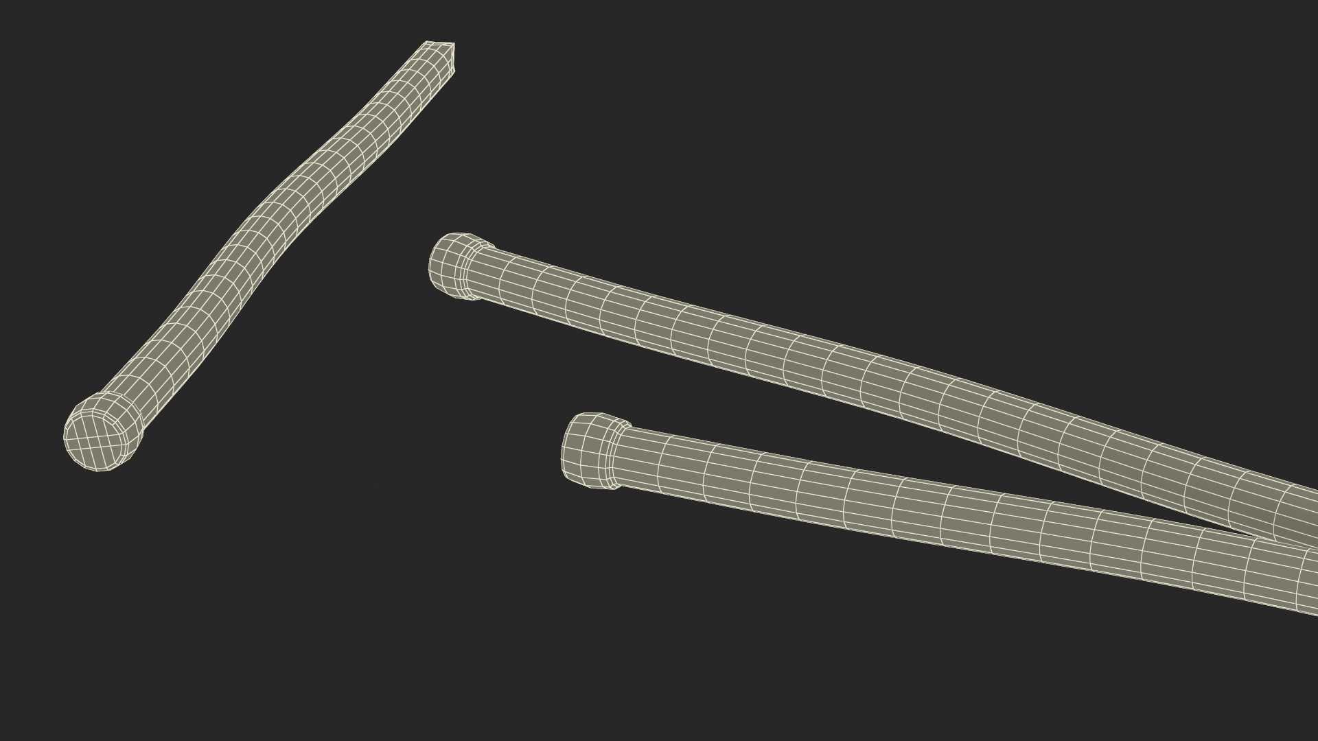 Finishing Nails Old 3D model