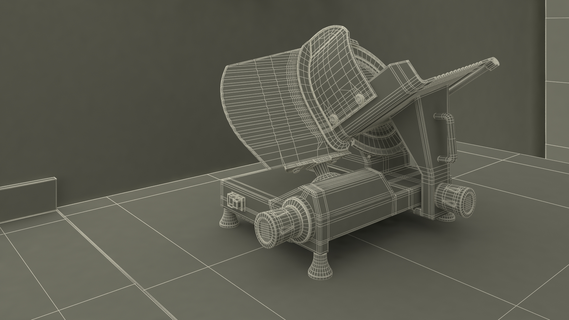 3D Restaurant Kitchen model