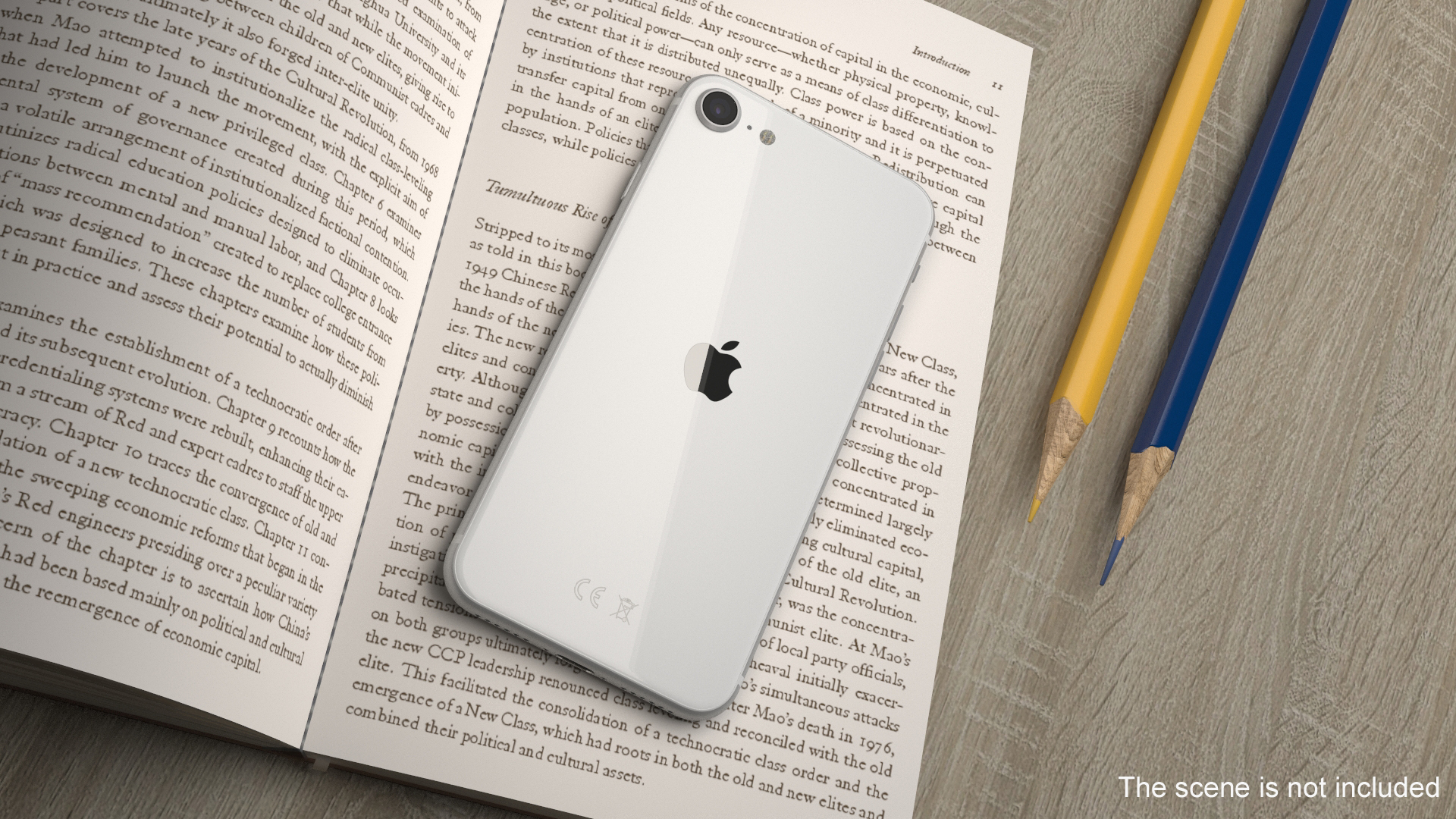 3D model iPhone SE 2022 White
