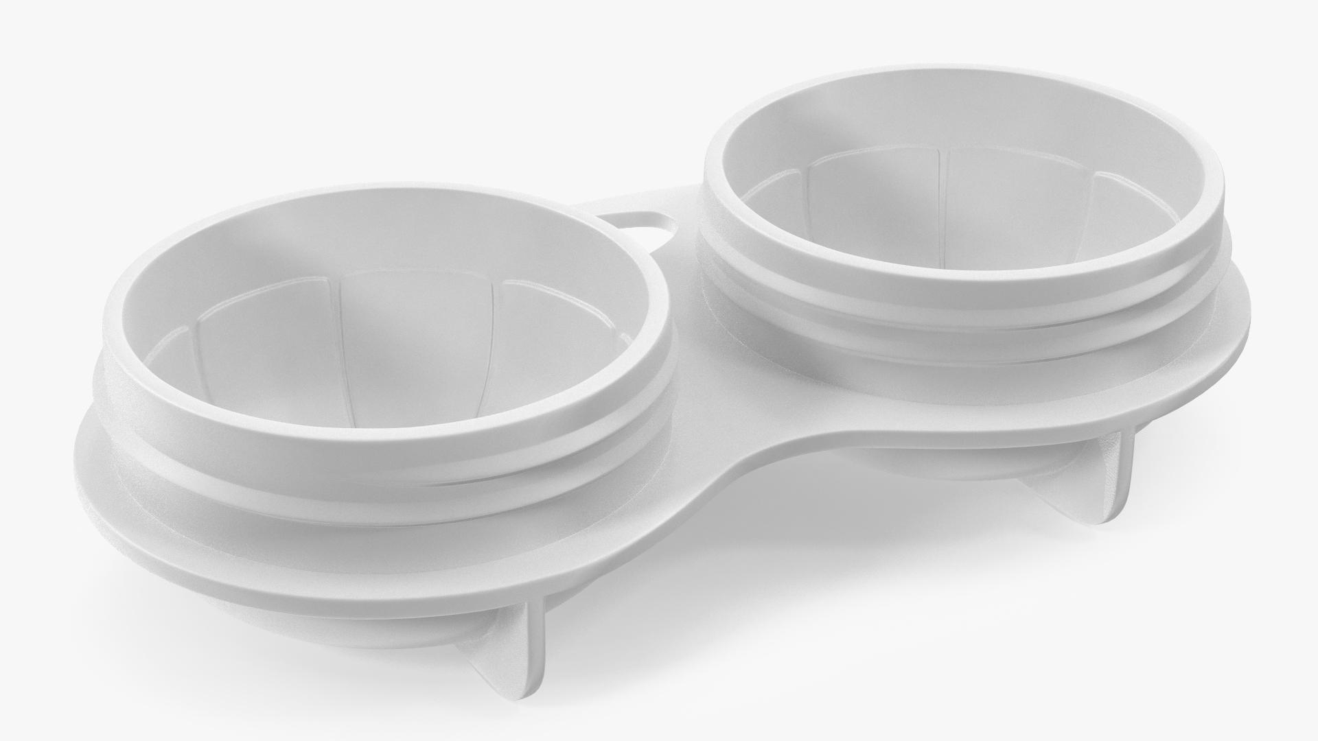 Screw Top Contact Lens Case 3D