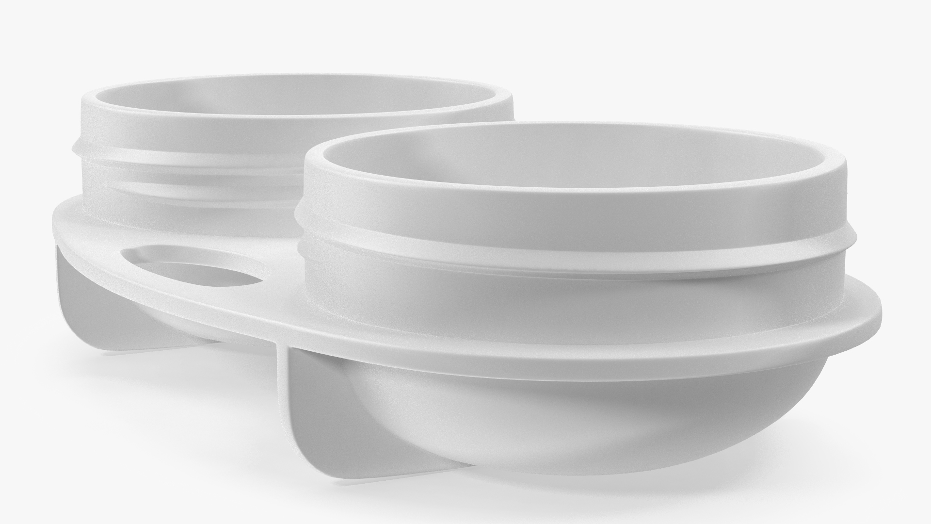 Screw Top Contact Lens Case 3D