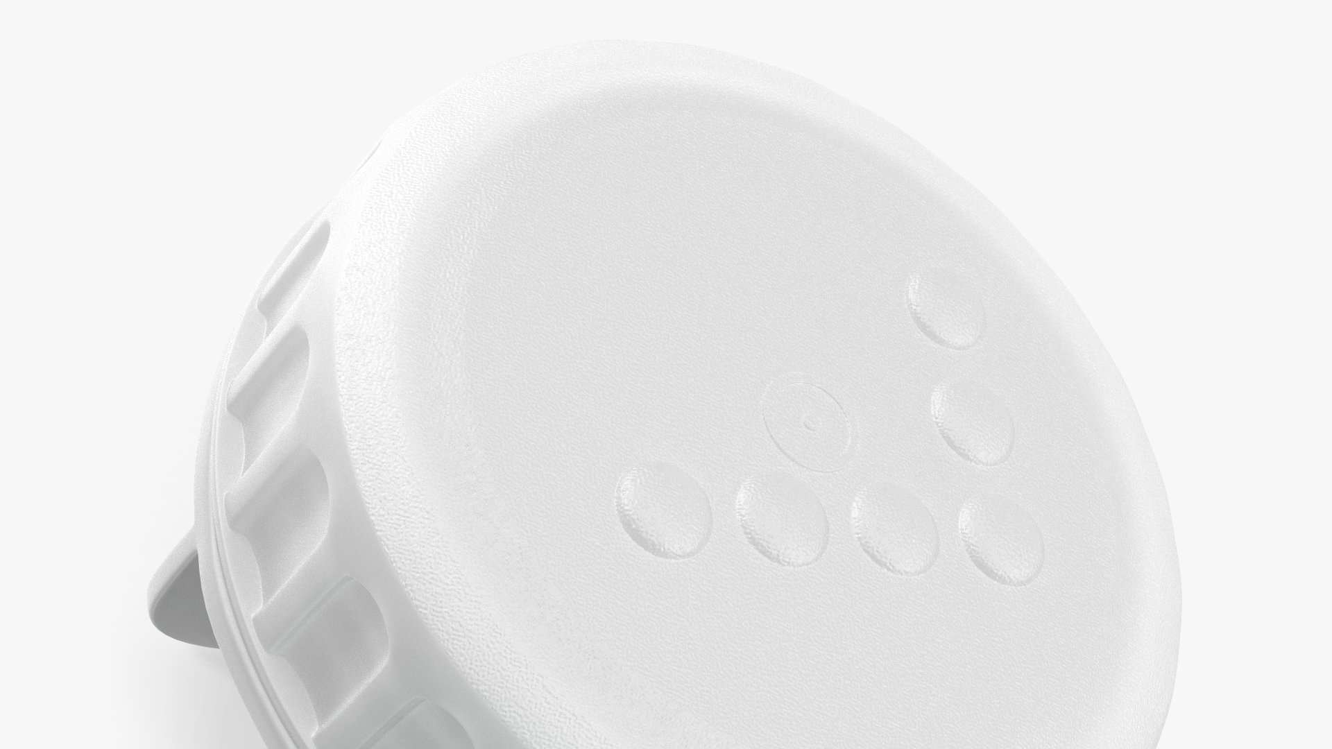 Screw Top Contact Lens Case 3D