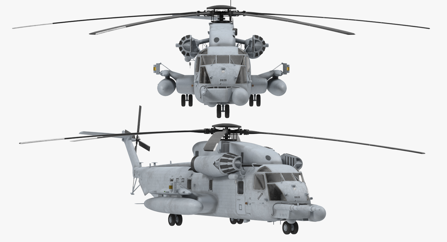 3D Sikorsky MH 53 Pave Low Usaf model