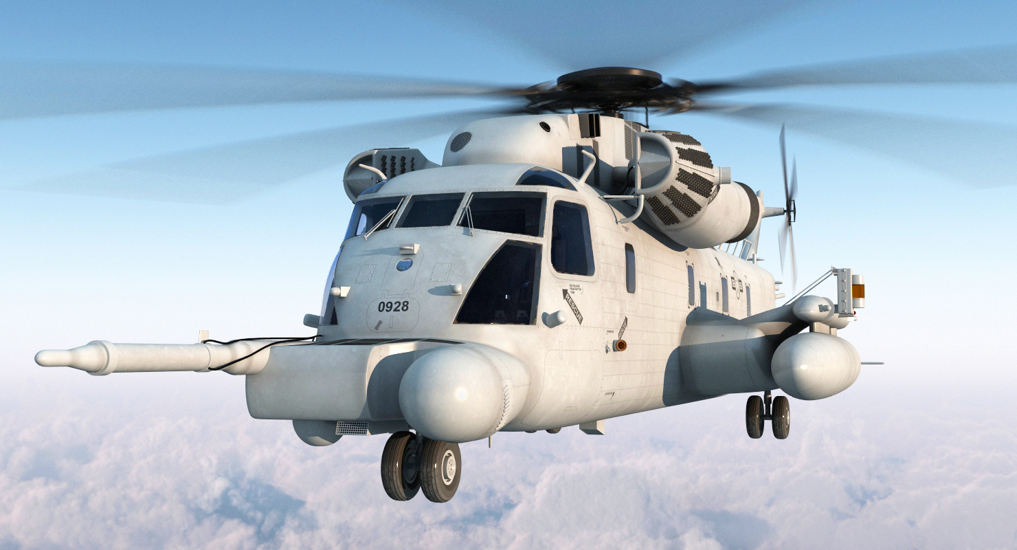 3D Sikorsky MH 53 Pave Low Usaf model