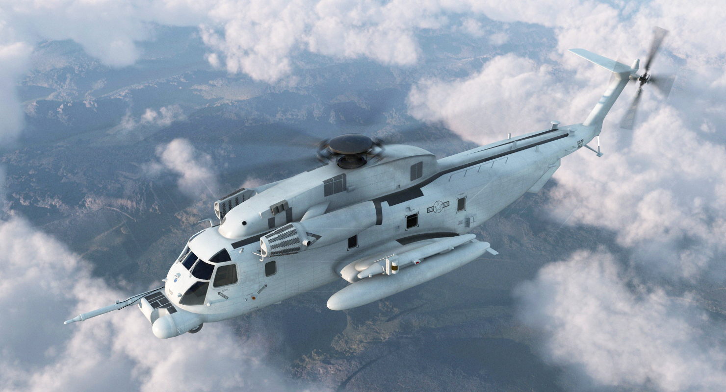 3D Sikorsky MH 53 Pave Low Usaf model