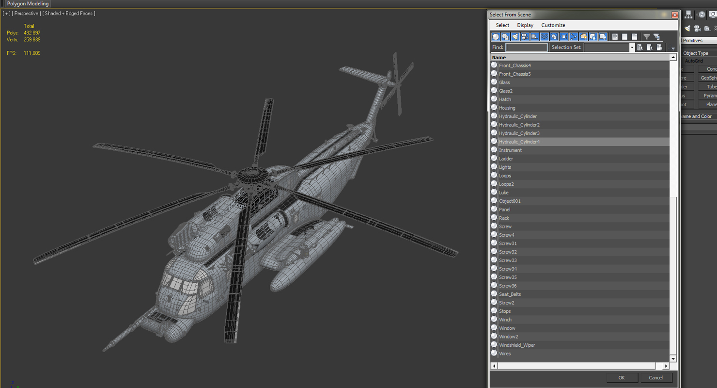 3D Sikorsky MH 53 Pave Low Usaf model
