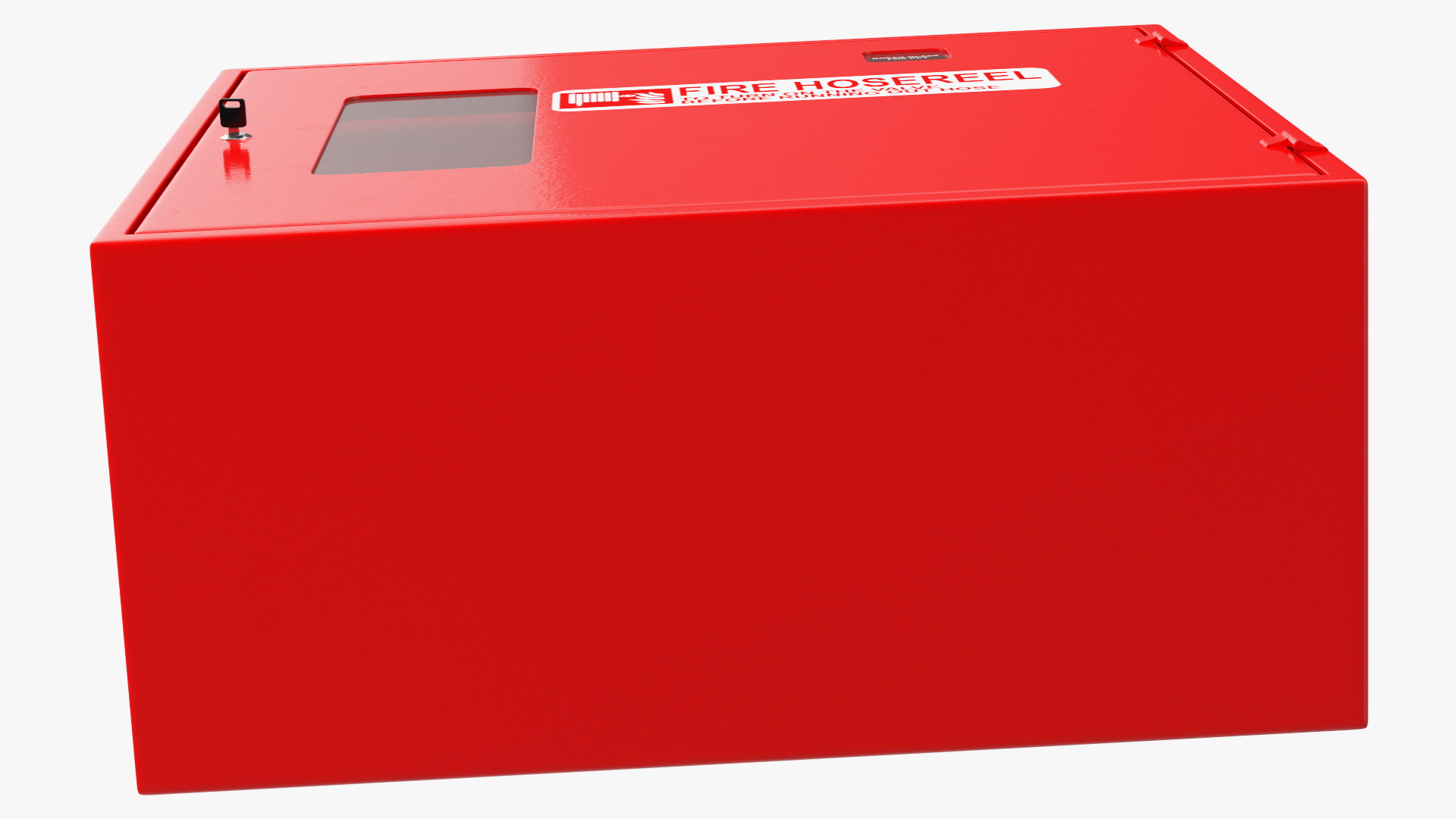 3D Fire Hose Reel Box model
