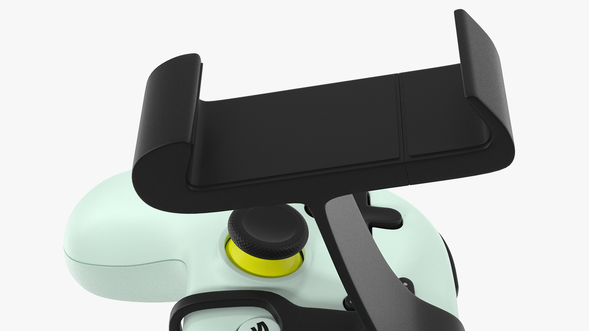 Google Stadia Controller with Phone Mount Wasabi Color 3D model