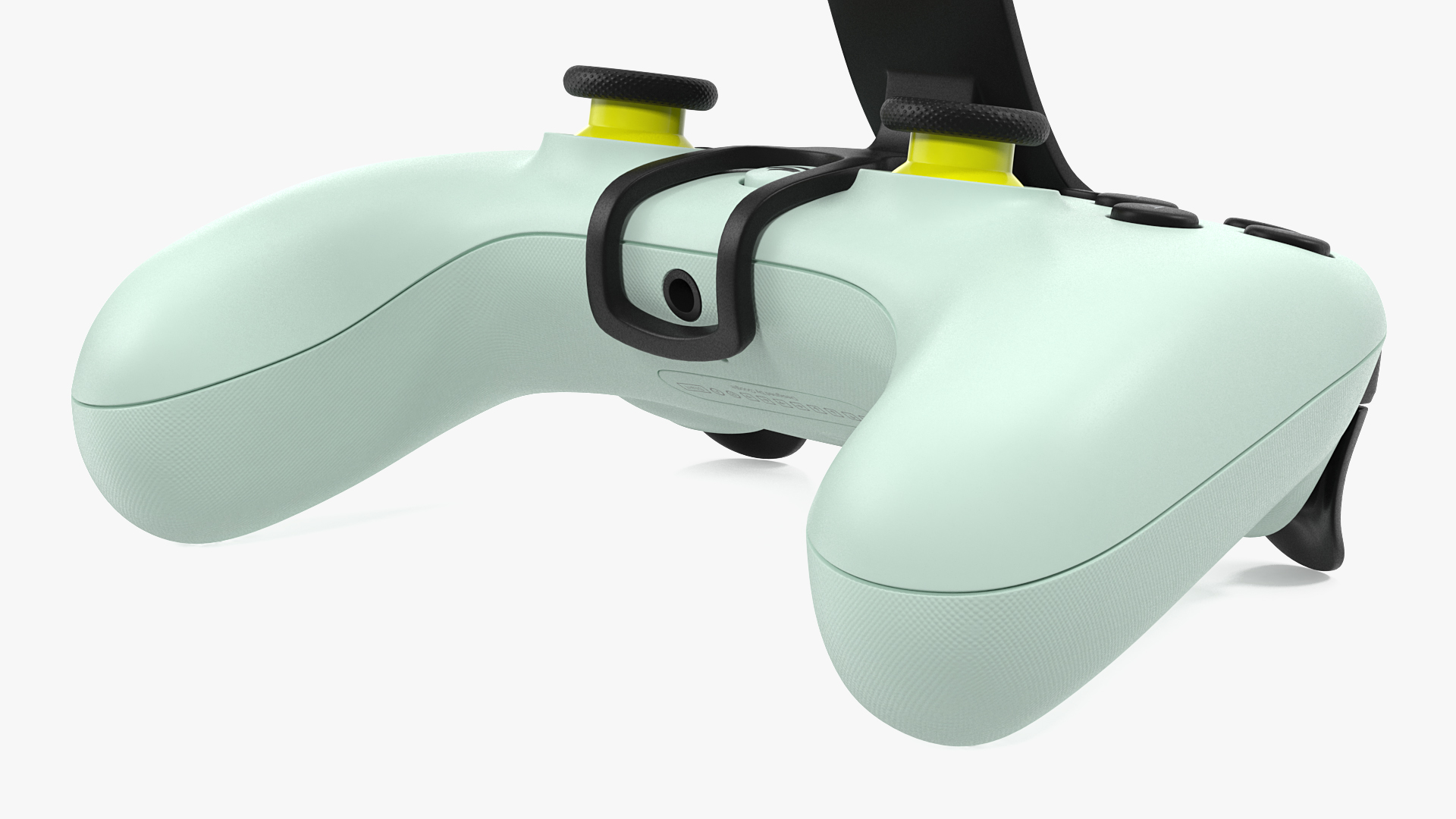 Google Stadia Controller with Phone Mount Wasabi Color 3D model